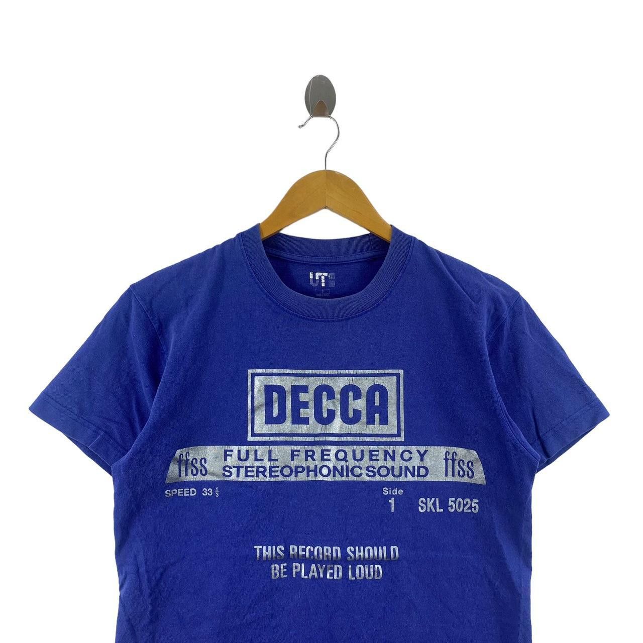 Uniqlo UNIQLO x DECCA RECORD Stereophonic Promo Tee Shirt Top Album Size US S / EU 44-46 / 1 - 3 Thumbnail