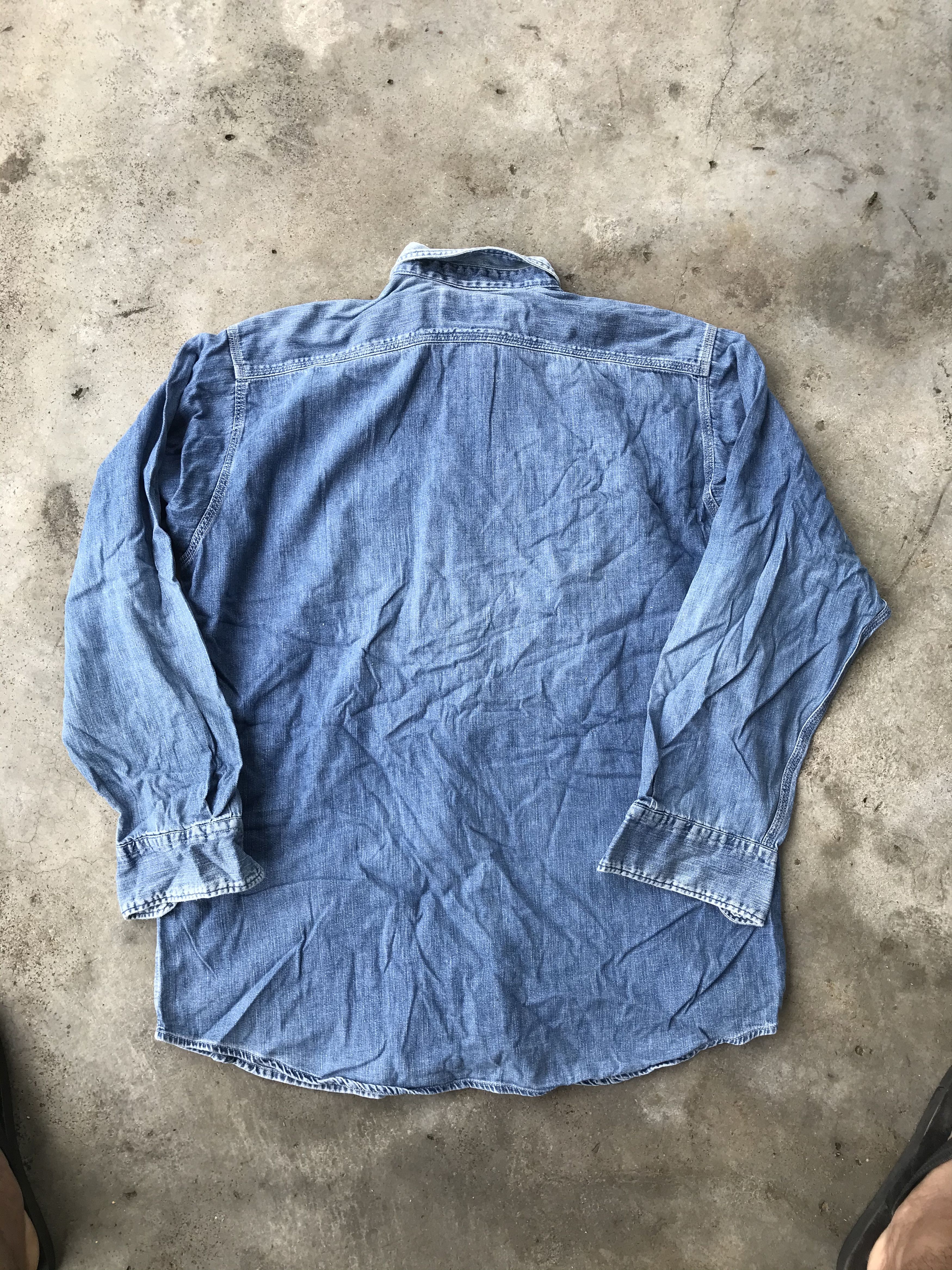 Levi's Vintage Levis orangetag denim shirts Size US L / EU 52-54 / 3 - 6 Thumbnail