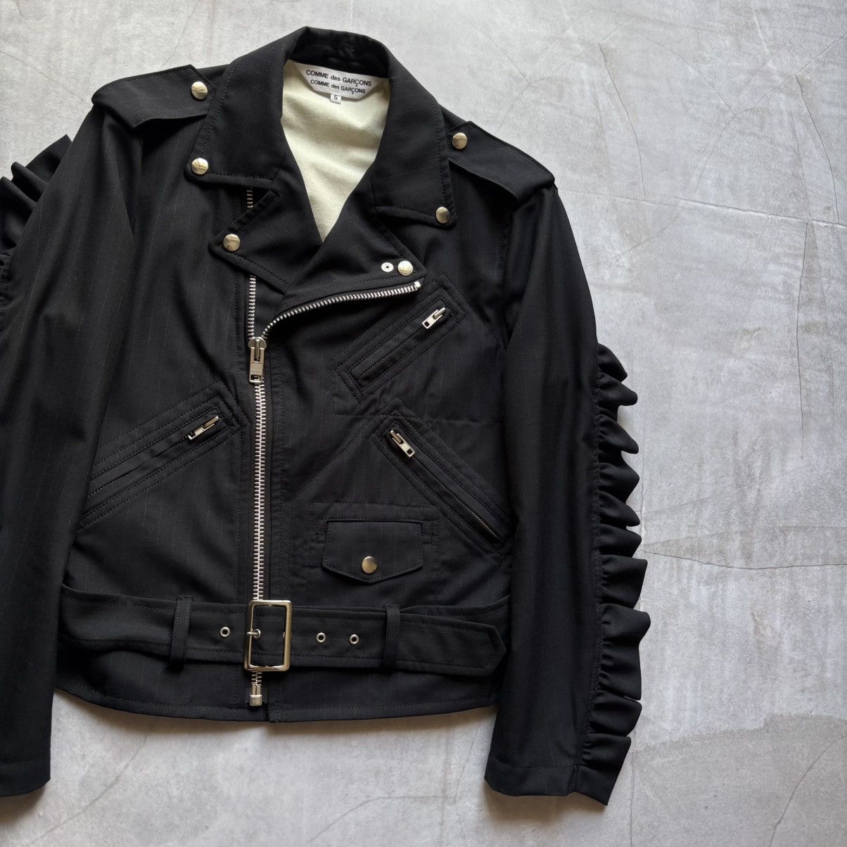 Comme des Garcons Archive Comme des Garcons CDG multipocket jacket zipper Y2K Size S / US 4 / IT 40 - 4 Thumbnail