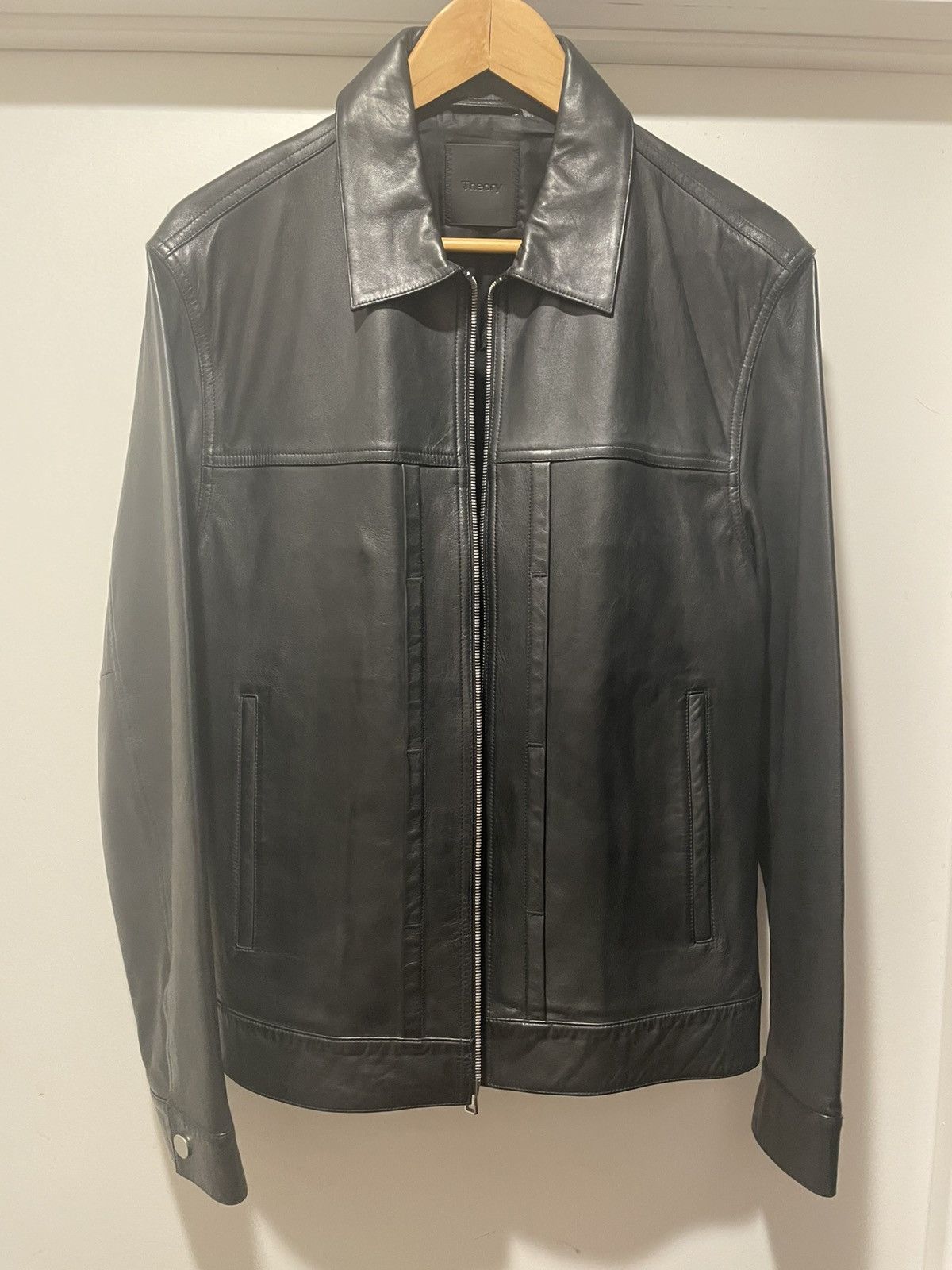 Theory Men’s Theory leather jacket Size US L / EU 52-54 / 3 - 1 Thumbnail