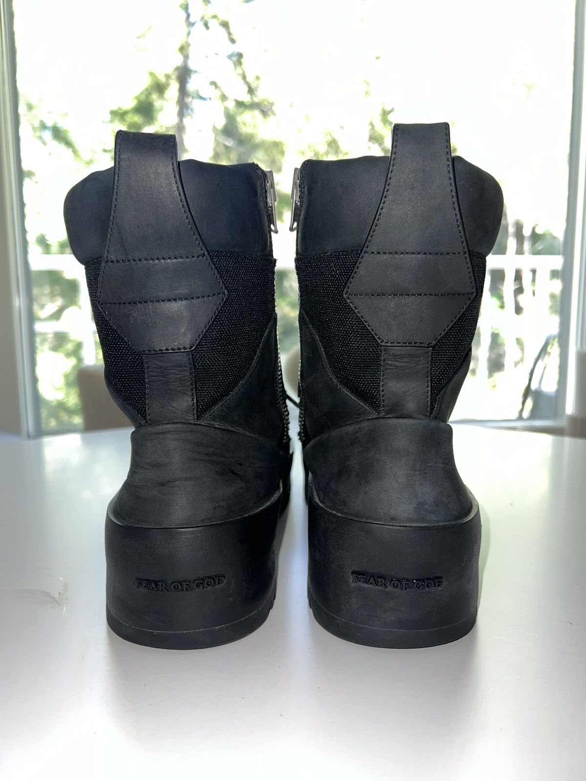 Fear of God Fear of God Military Sneakers Black Nubuk EU 45 Size US 12 / EU 45 - 5 Thumbnail
