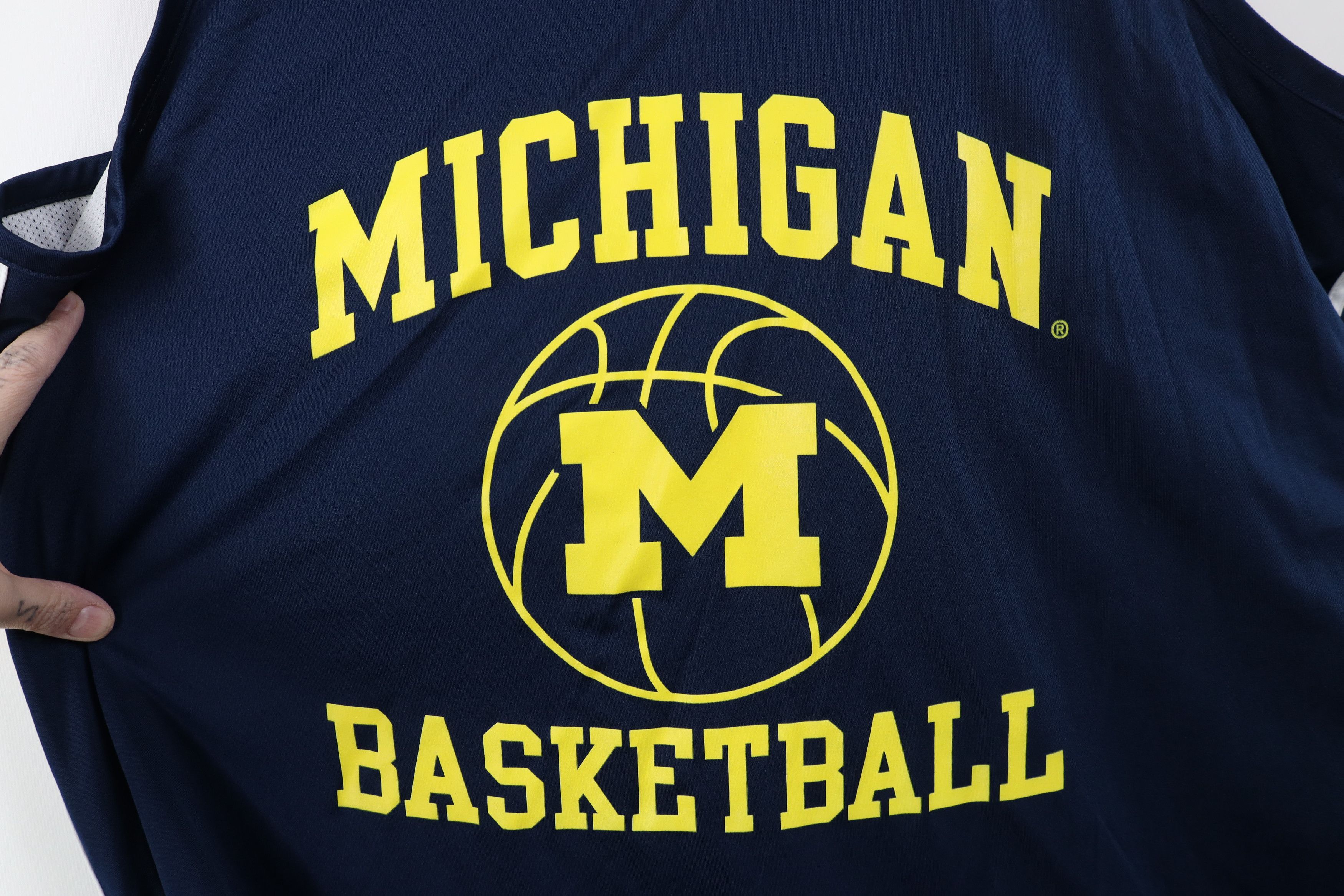 Adidas New Adidas Reversible University of Michigan Jersey Size US XL / EU 56 / 4 - 4 Thumbnail