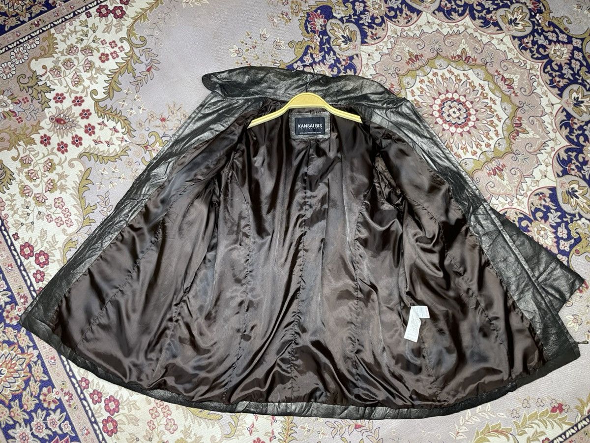 Kansai Yamamoto Kansai Bis by Kansai Yamamoto PU Leather Puffer Jacket Size M / US 6-8 / IT 42-44 - 5 Thumbnail
