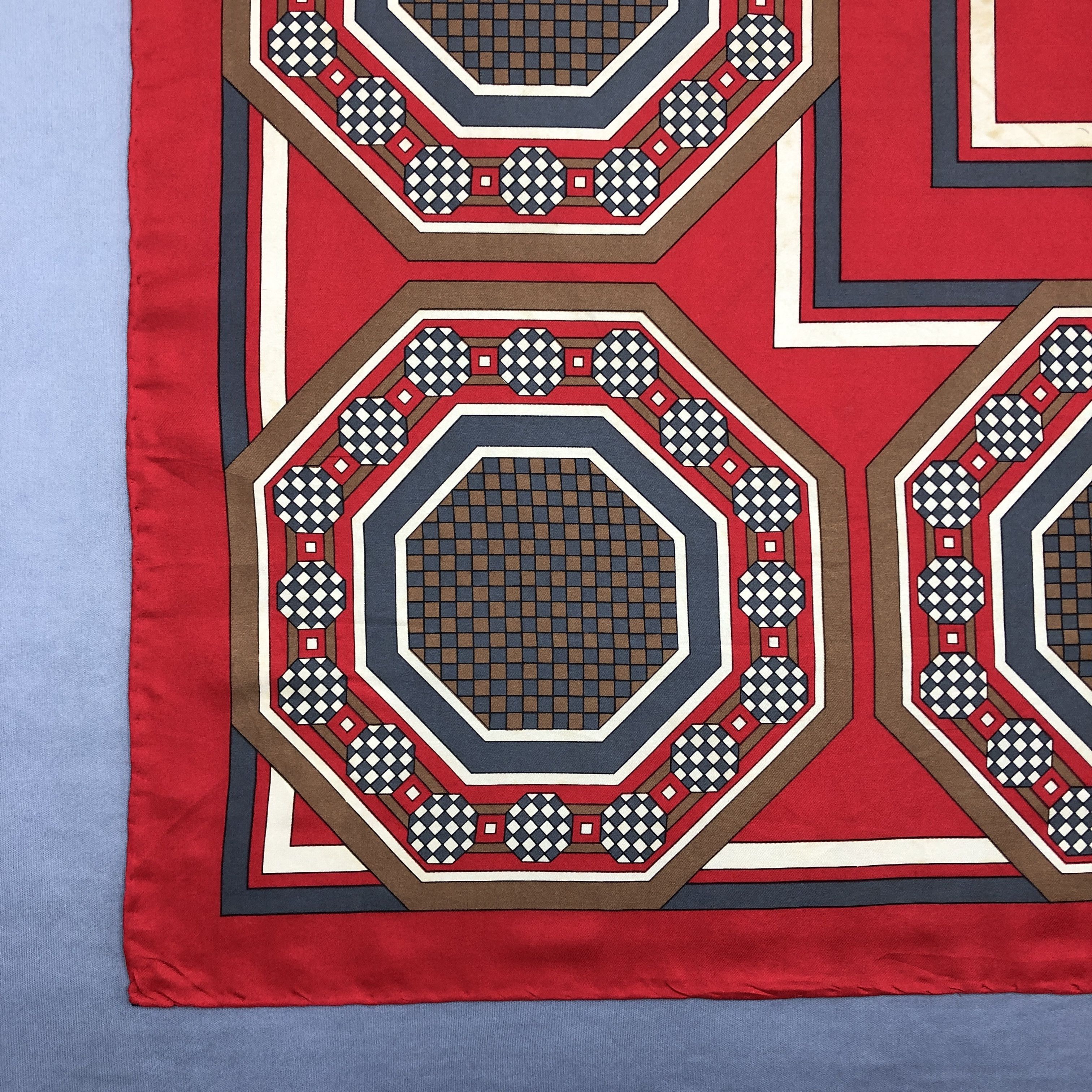 Japanese Brand Vintage SILK Scarf Twill Stole Wraps Scarves - GF60019 Size ONE SIZE - 5 Thumbnail