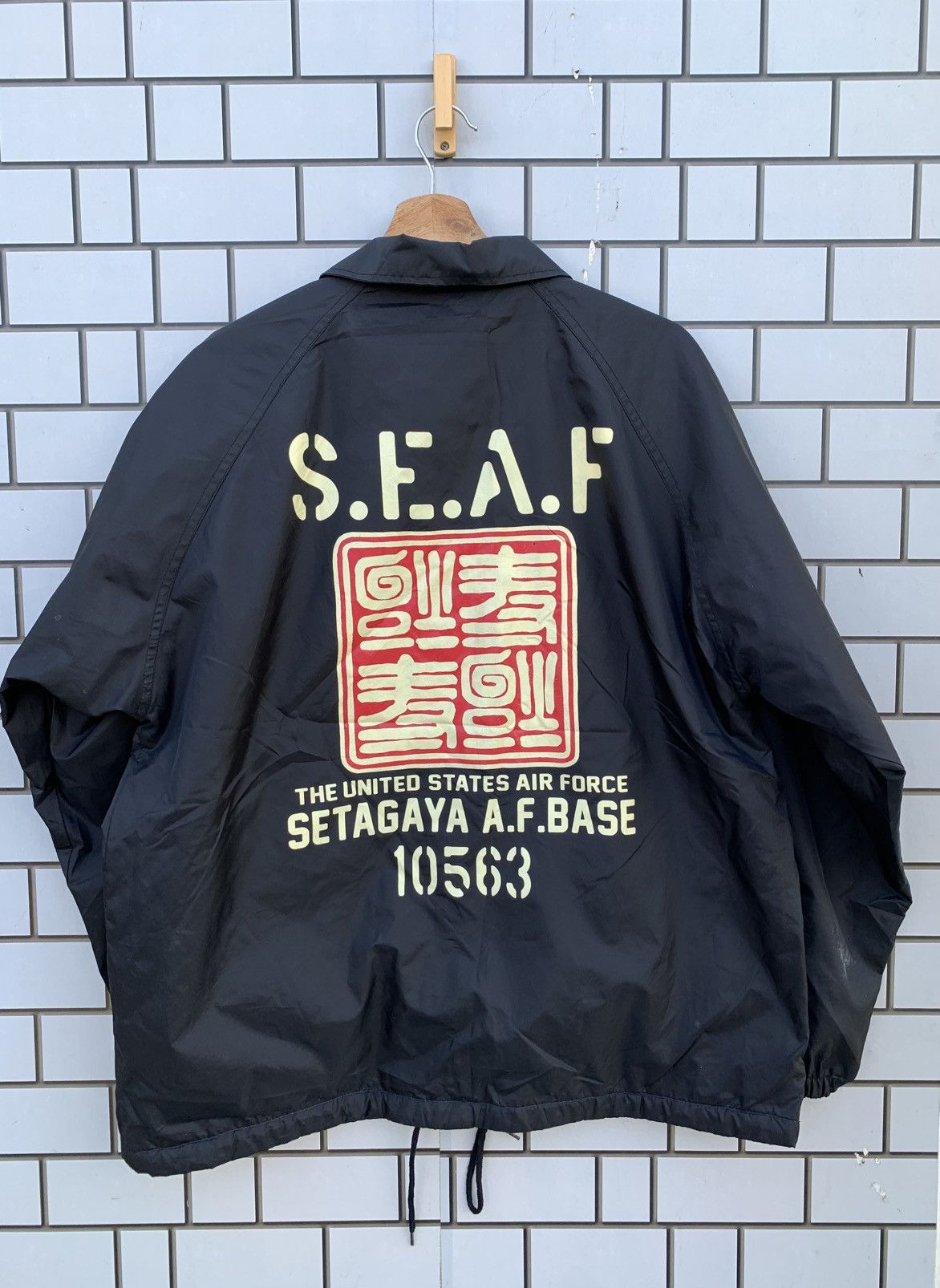 Vintage Vintage USAF SETAGAYA A. F. BASE WINDBREAKER BY TOKORO G. Size US M / EU 48-50 / 2 - 2 Thumbnail