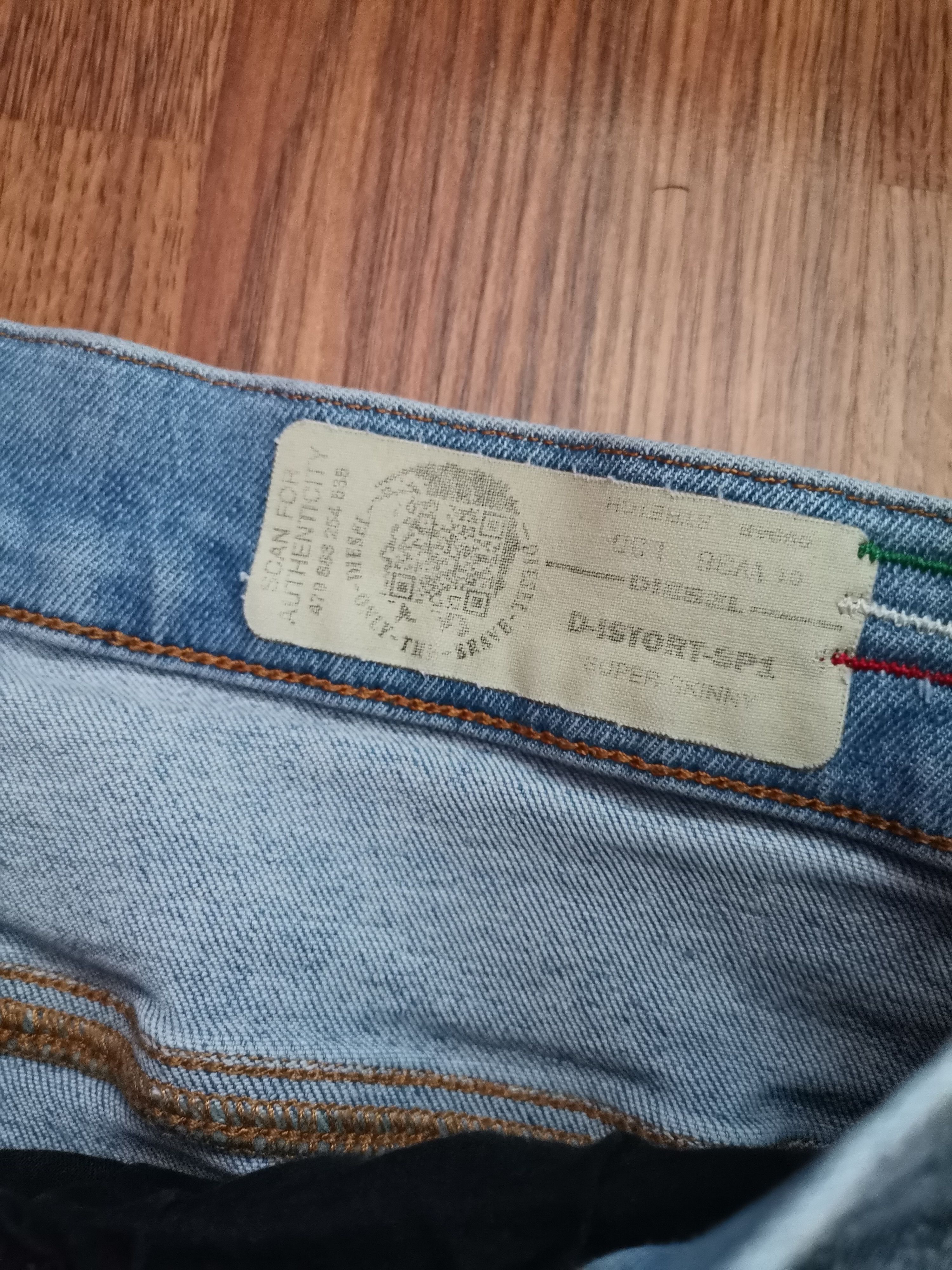 Diesel Diesel D-Istort-Sp1 Jeans Size US 36 / EU 52 - 2 Thumbnail
