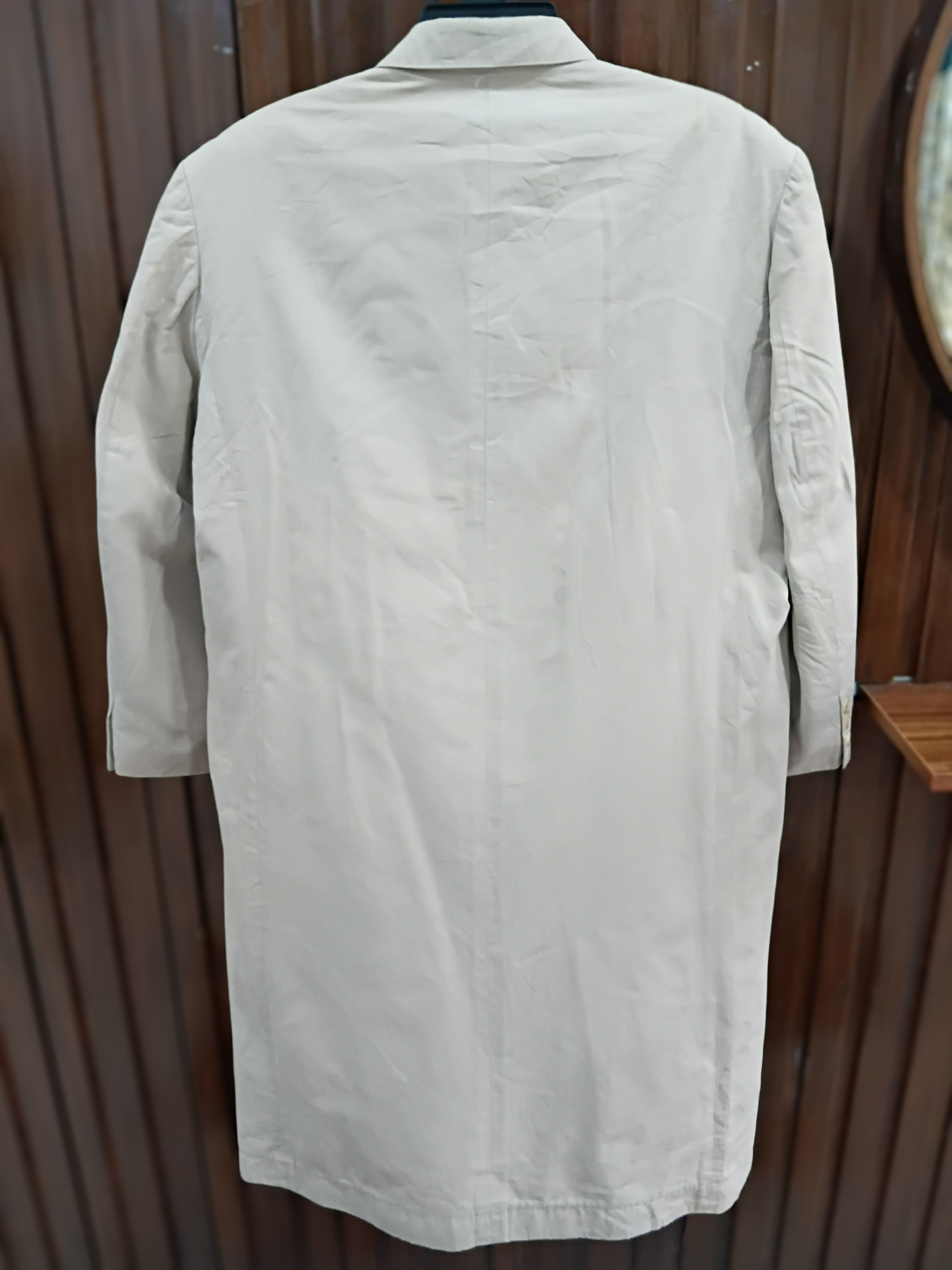 Yohji Yamamoto Vintage Yohji Y's For Man Long Trench Coat Jacket Size US M / EU 48-50 / 2 - 4 Thumbnail