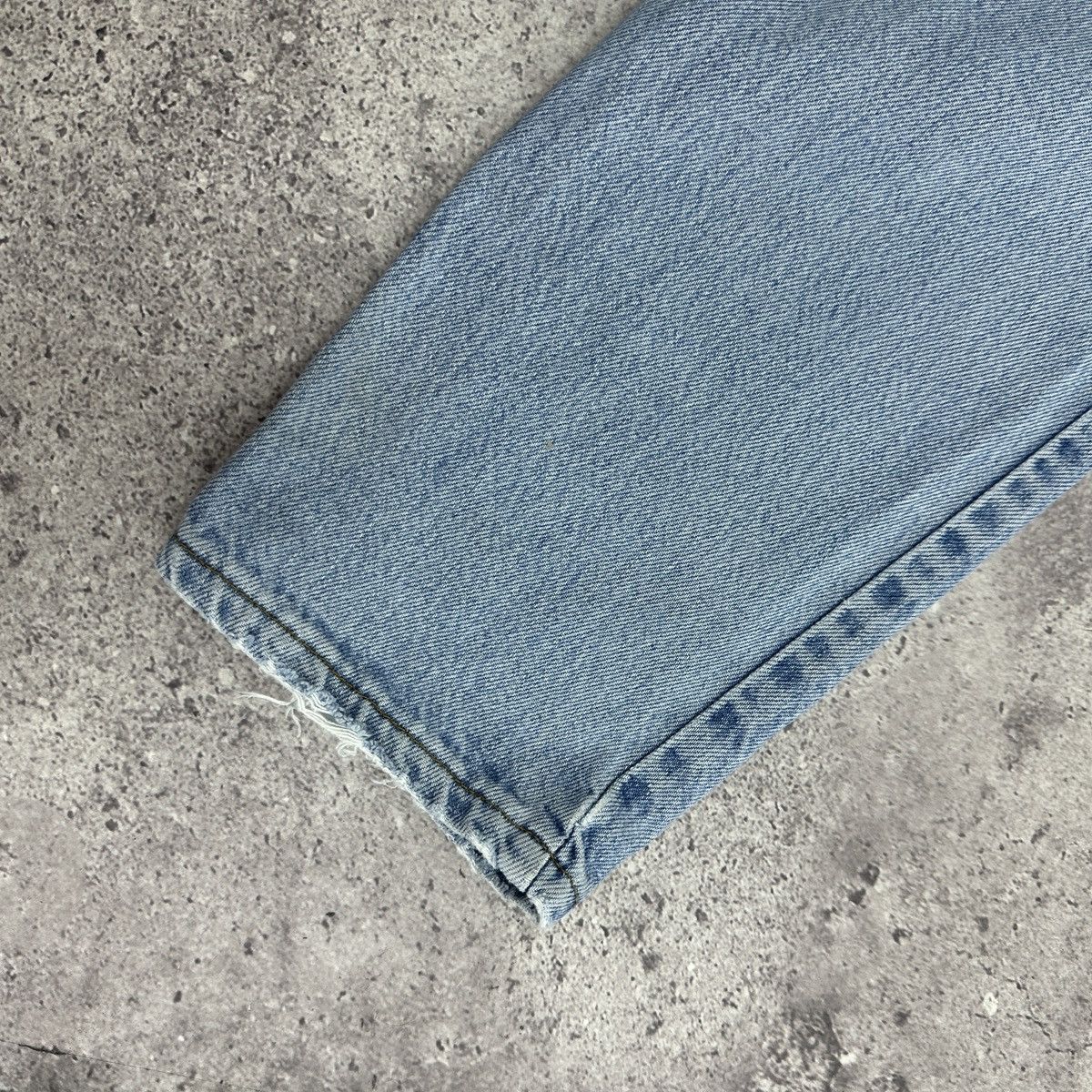 Levi's Vintage 90s Levis 501 Orange Tab Knifes Agony custom jeans Size US 30 / EU 46 - 15 Thumbnail