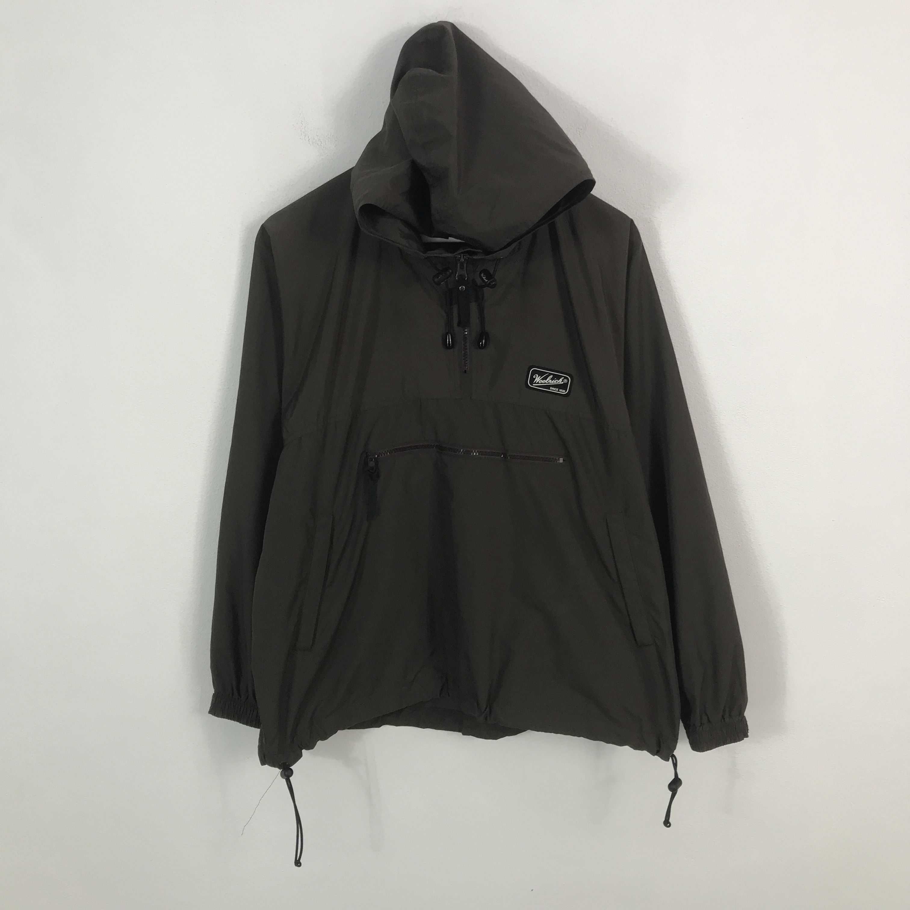 Woolrich Woolen Mills Rare woolrich Windbreaker Anorak jacket Size US S / EU 44-46 / 1 - 1 Thumbnail