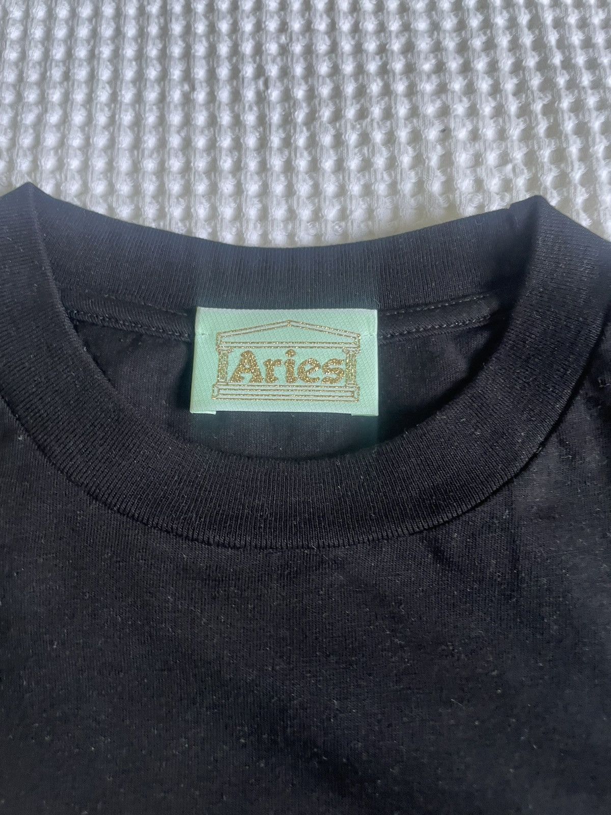 Aries Black Aries tee Size US M / EU 48-50 / 2 - 3 Thumbnail