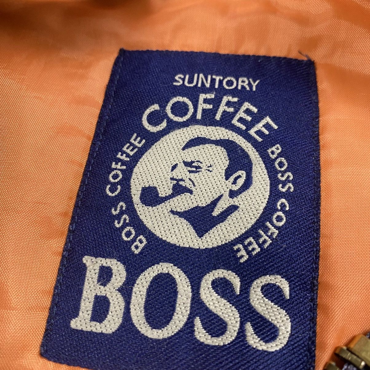Other Vintage Suntory Boss Coffee Bomber Flight Jacket Size US L / EU 52-54 / 3 - 7 Thumbnail
