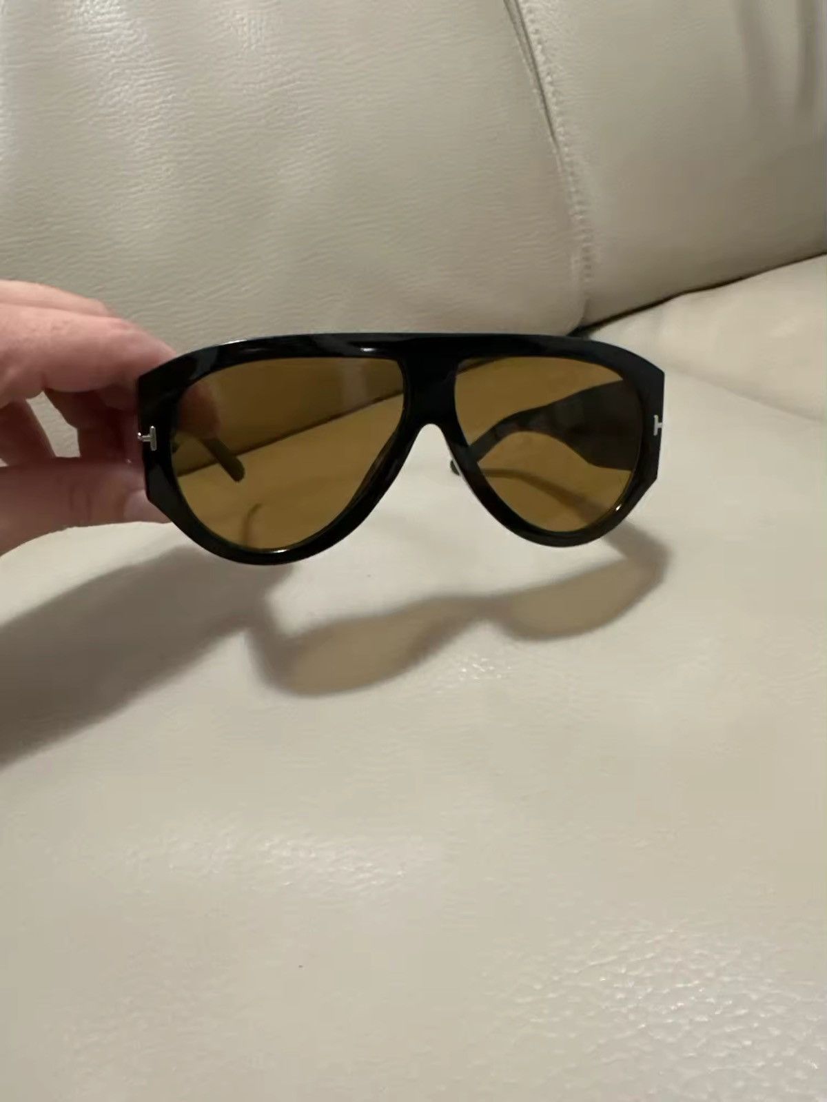 Electric Visual oversize wide leg stripe sunglasses Size ONE SIZE - 1 Thumbnail