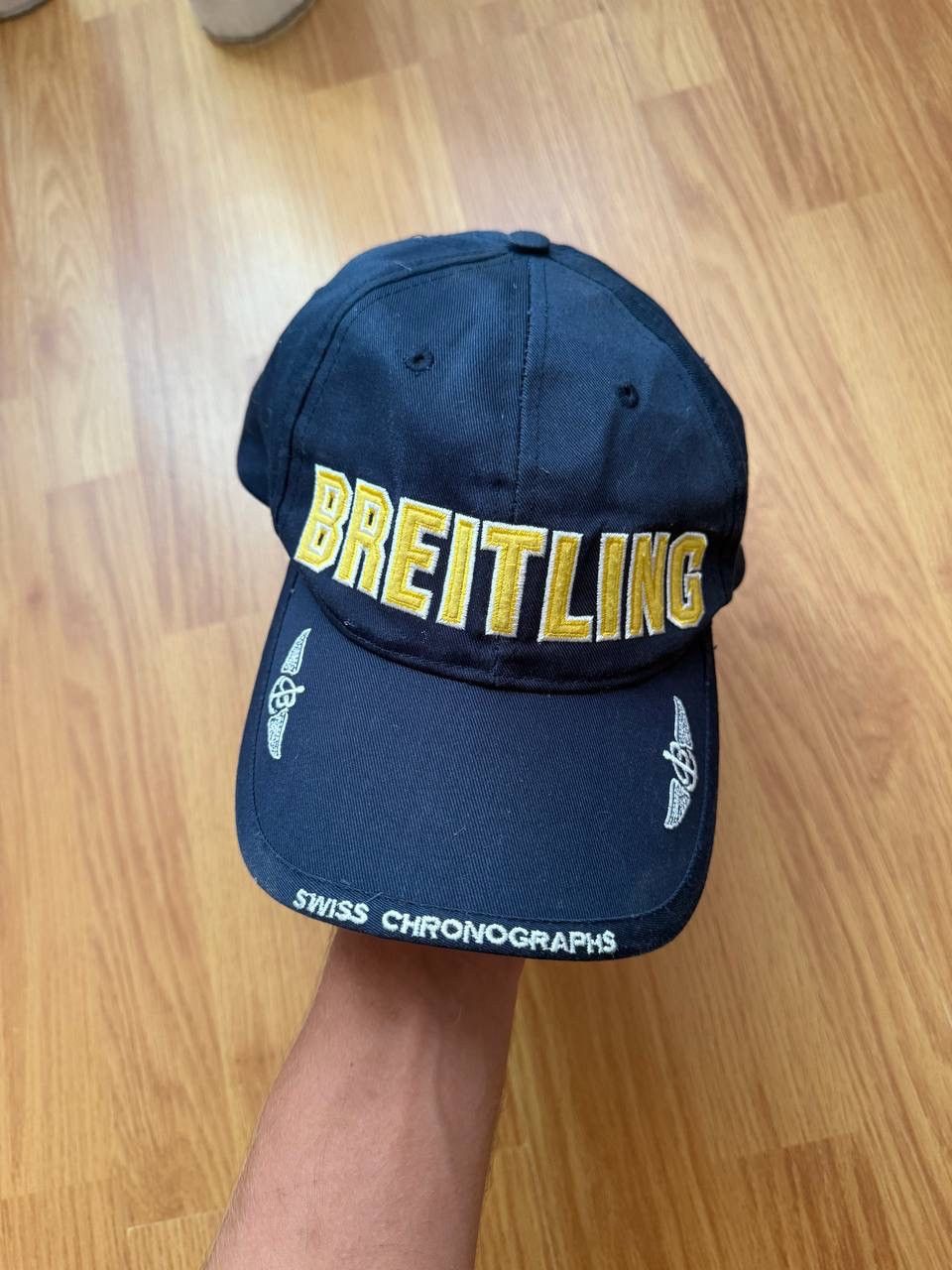 Breitling Vintage Breitling Cap Hat Rolex Cartier Racing Omega Size ONE SIZE - 6 Thumbnail