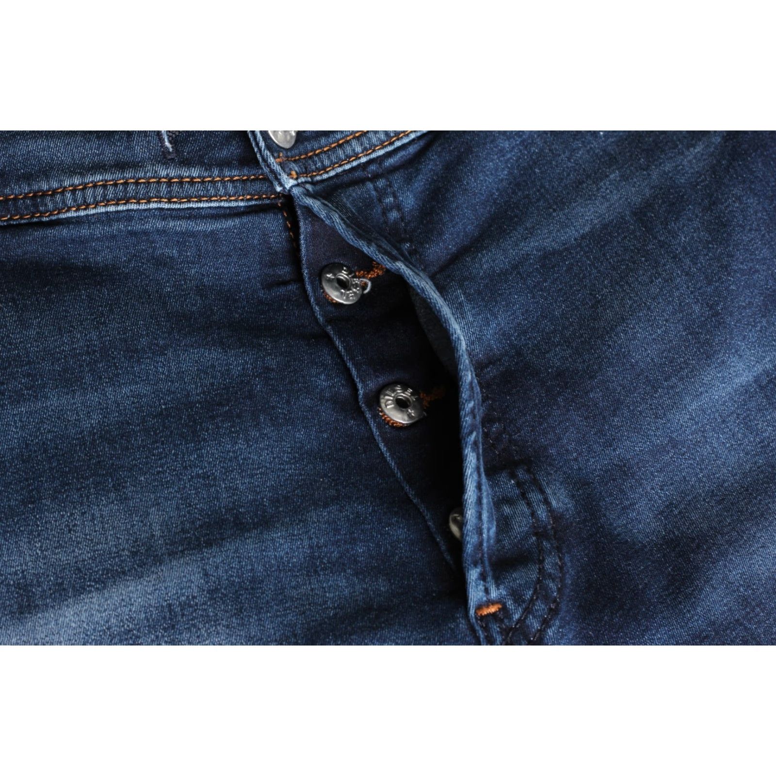 Diesel DIESEL DUFF 0845S Jeans Men W28 Slim Carrot Stretch Regular 5-Pocket Blue Denim 27 Inseam 28 Inwaist Mens Size US 28 / EU 44 - 7 Thumbnail
