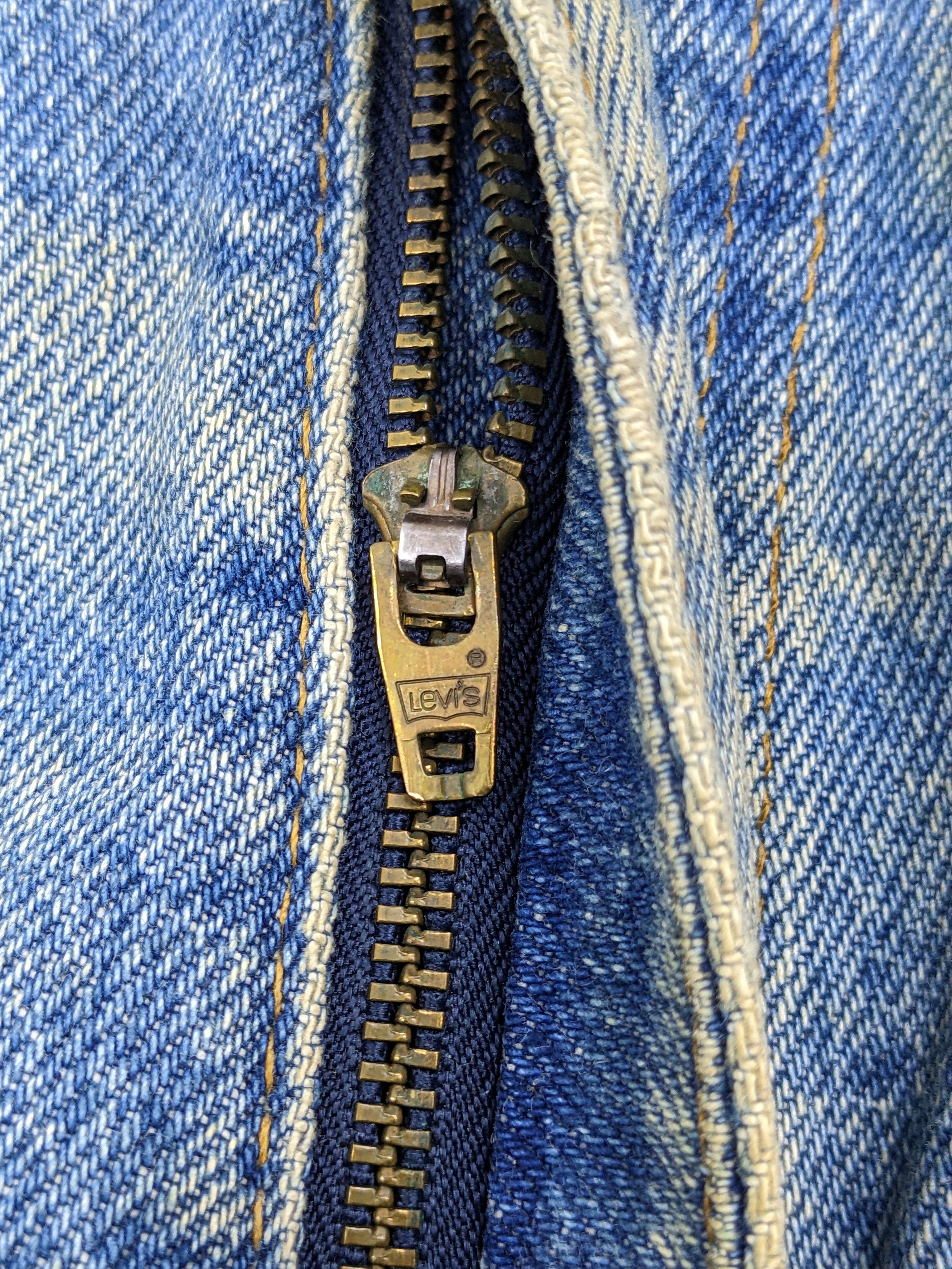 Levi's × Vintage Rusty 80s Vintage Levis 510 Faded Blue Jeans DJ0032Z Size US 29 - 12 Thumbnail