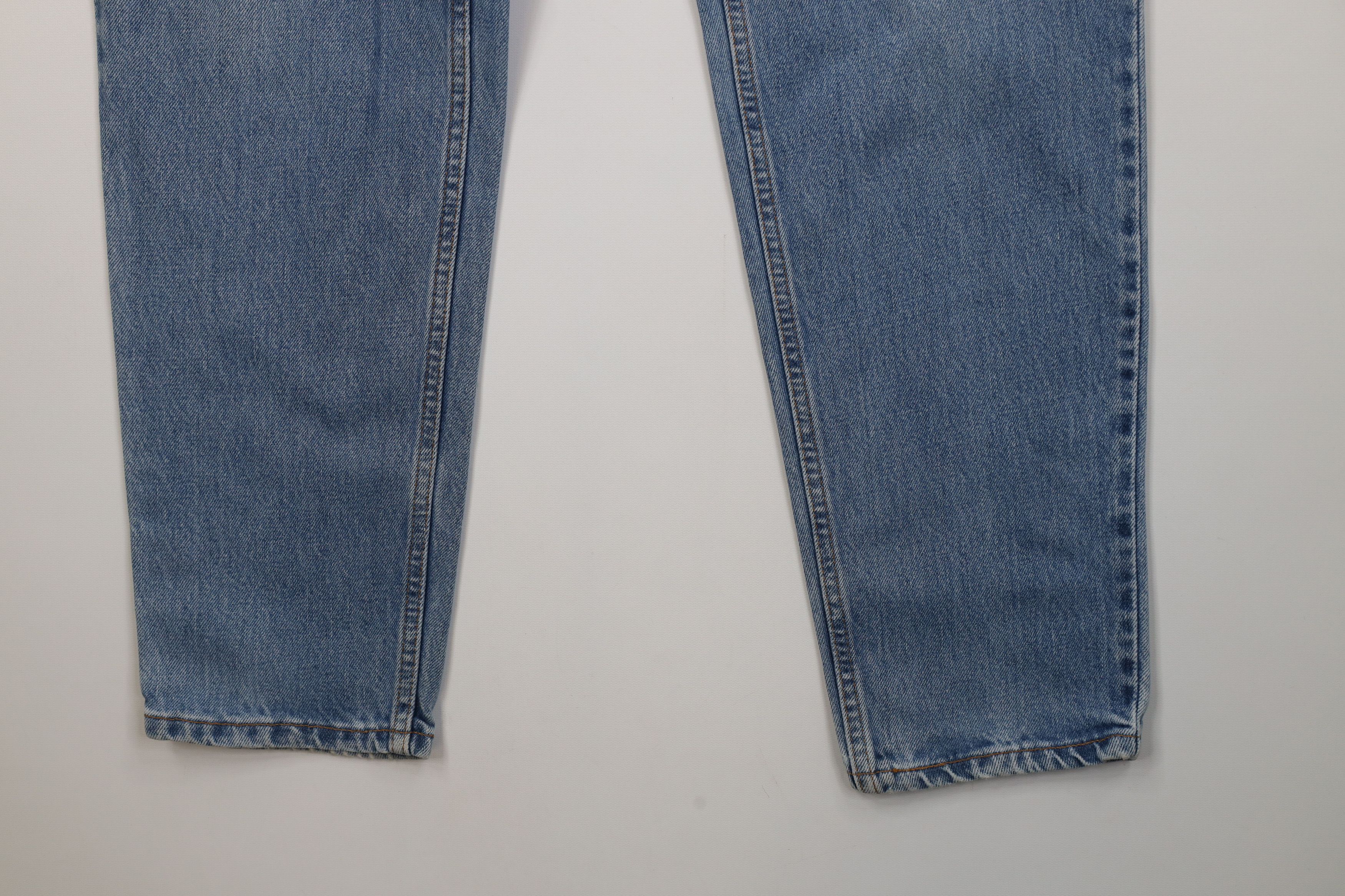 Levi's Vintage Y2K 2000 Levis 550 Juniors Long Tapered Leg Jeans Size 36" / US 14 / IT 50 - 4 Thumbnail