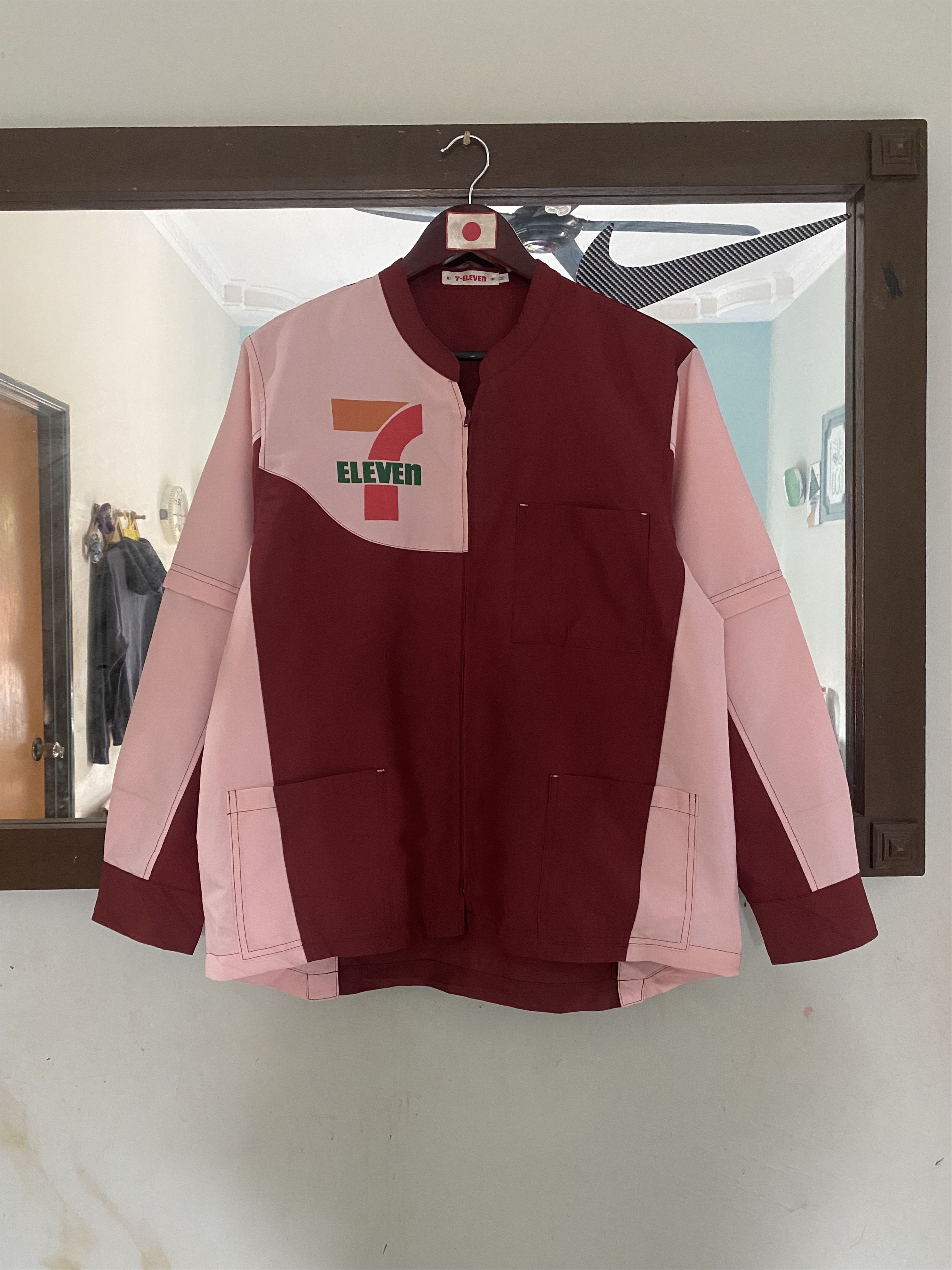 Japanese Brand × Seven 7 Vintage 7- Eleven Workers Ziper Shirt Size US M / EU 48-50 / 2 - 1 Thumbnail