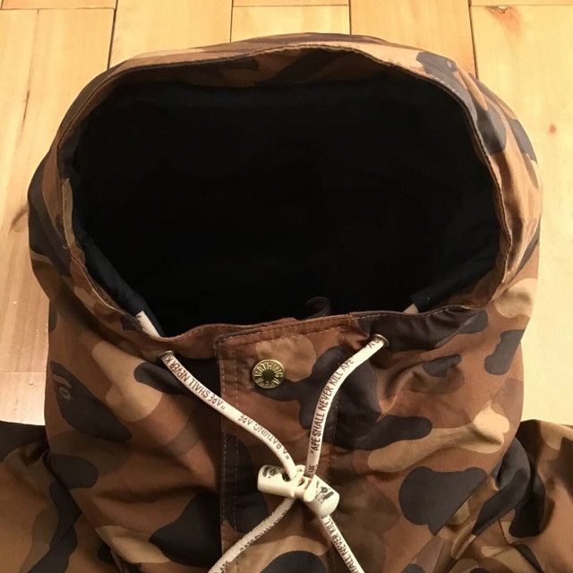 Bape 🔥Vintage🔥 BAPE CAMO Hoodie Puffer Down Jacket a bathing ape Size US M / EU 48-50 / 2 - 3 Thumbnail