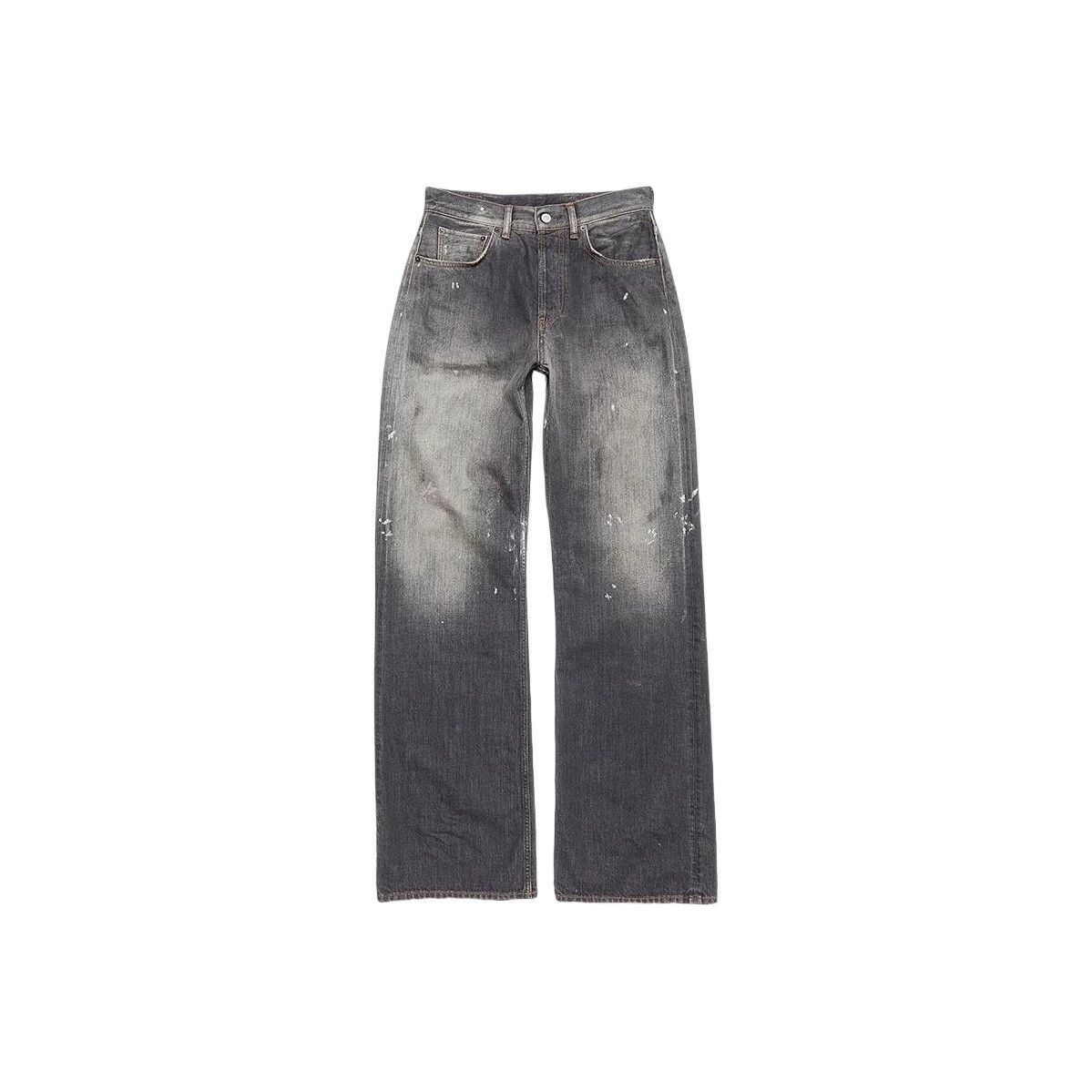 Acne Studios Acne Studios Painted Wide-Leg Jeans 25 Size 25" / US 0 / IT 36 - 1 Thumbnail