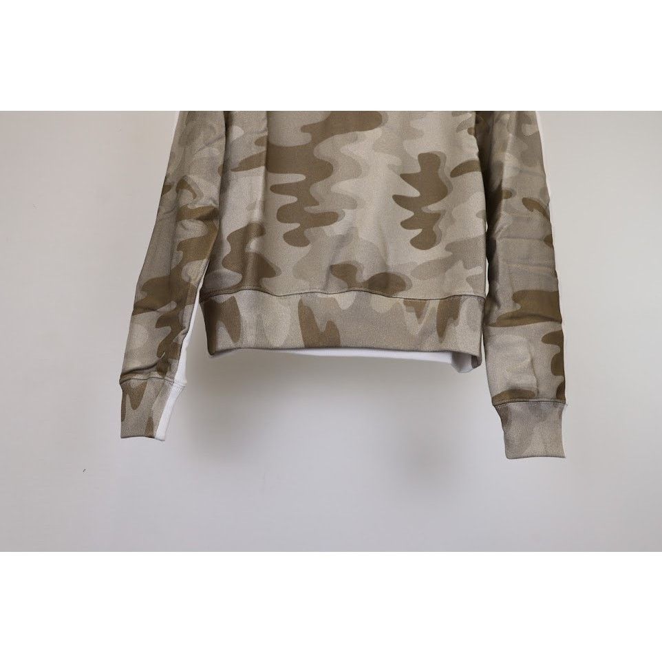 Lanvin o1rshd1 Camo Sweatshirt in Beige Size US M / EU 48-50 / 2 - 6 Thumbnail