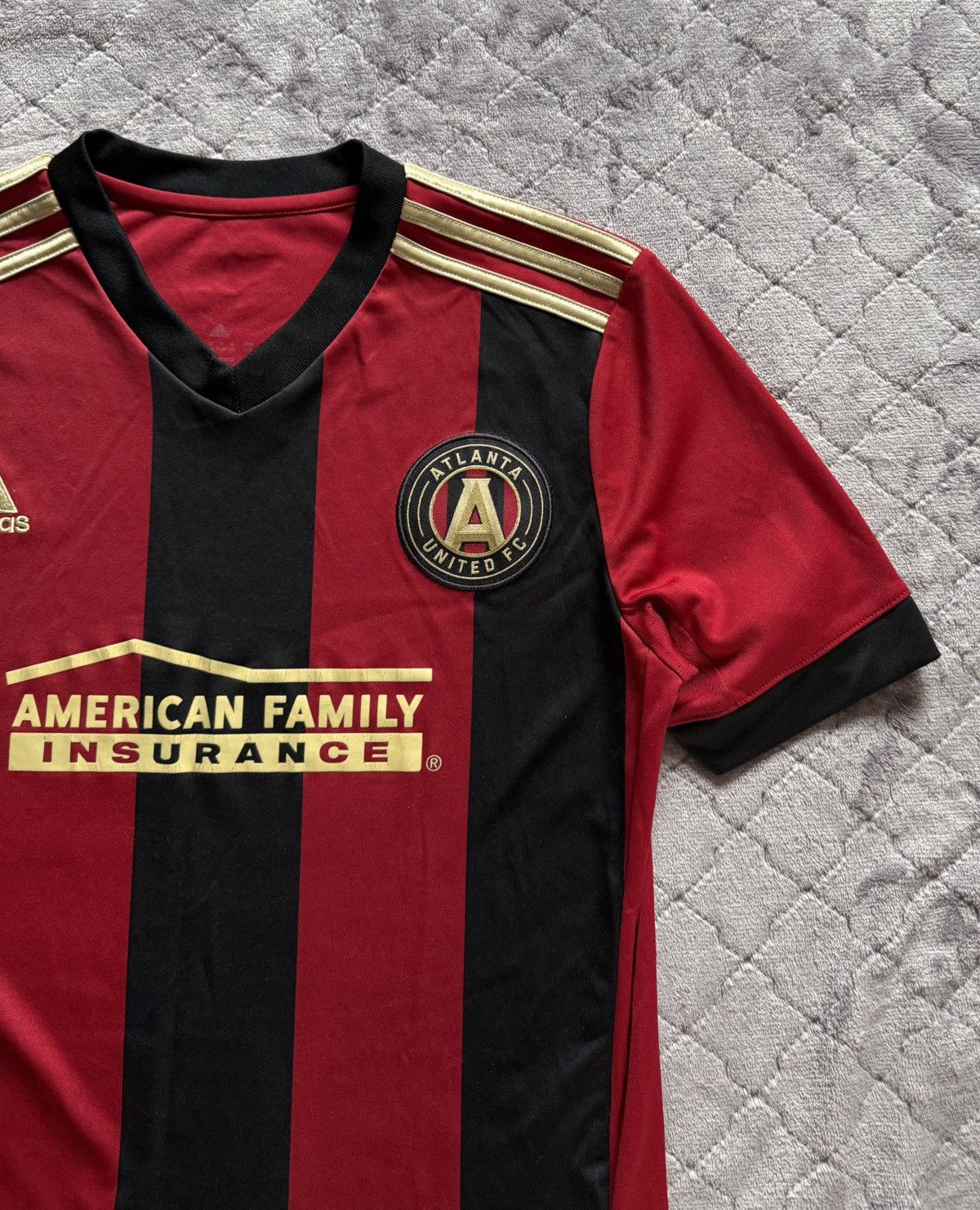 Adidas × Vintage Vintage Adidas Atlanta United 2018 Home Jersey blockcore Size US S / EU 44-46 / 1 - 4 Thumbnail
