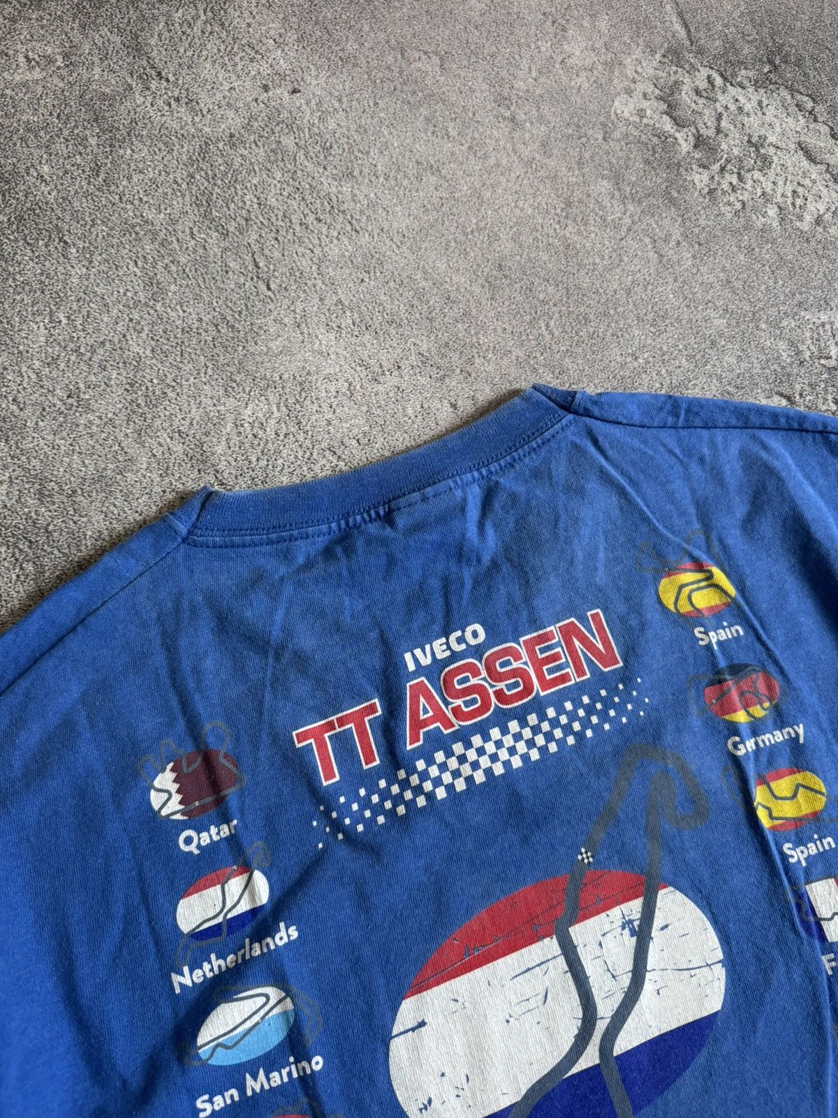 Vintage Grand Prix IVECO Motogp TT ASSEN racing 2013 tshirt tee 00s Size US L / EU 52-54 / 3 - 16 Thumbnail