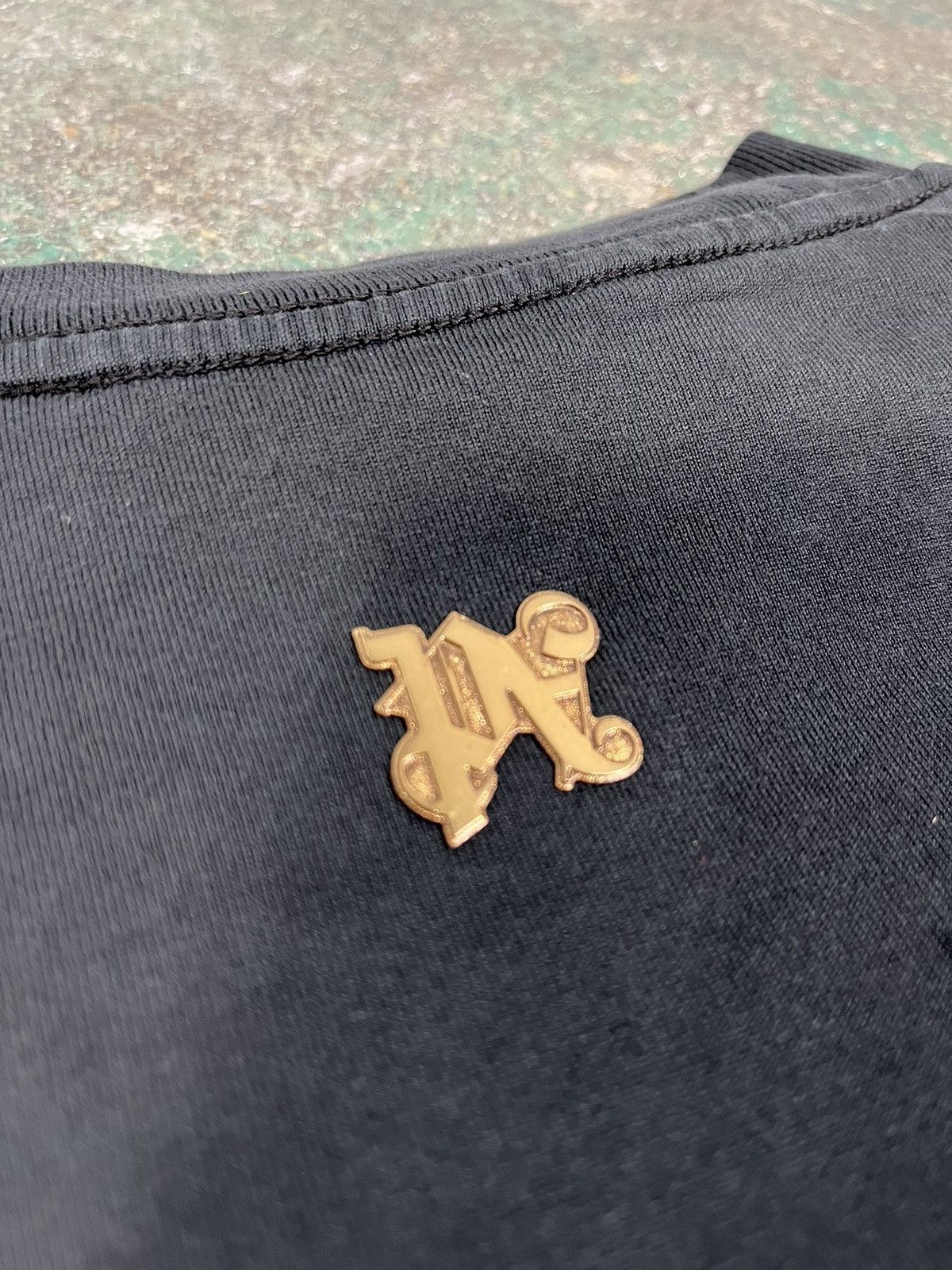 Palm Angels PALM ANGELS BURNING MONOGRAM T-SHIRT size small Retail $495 Size US S / EU 44-46 / 1 - 12 Thumbnail