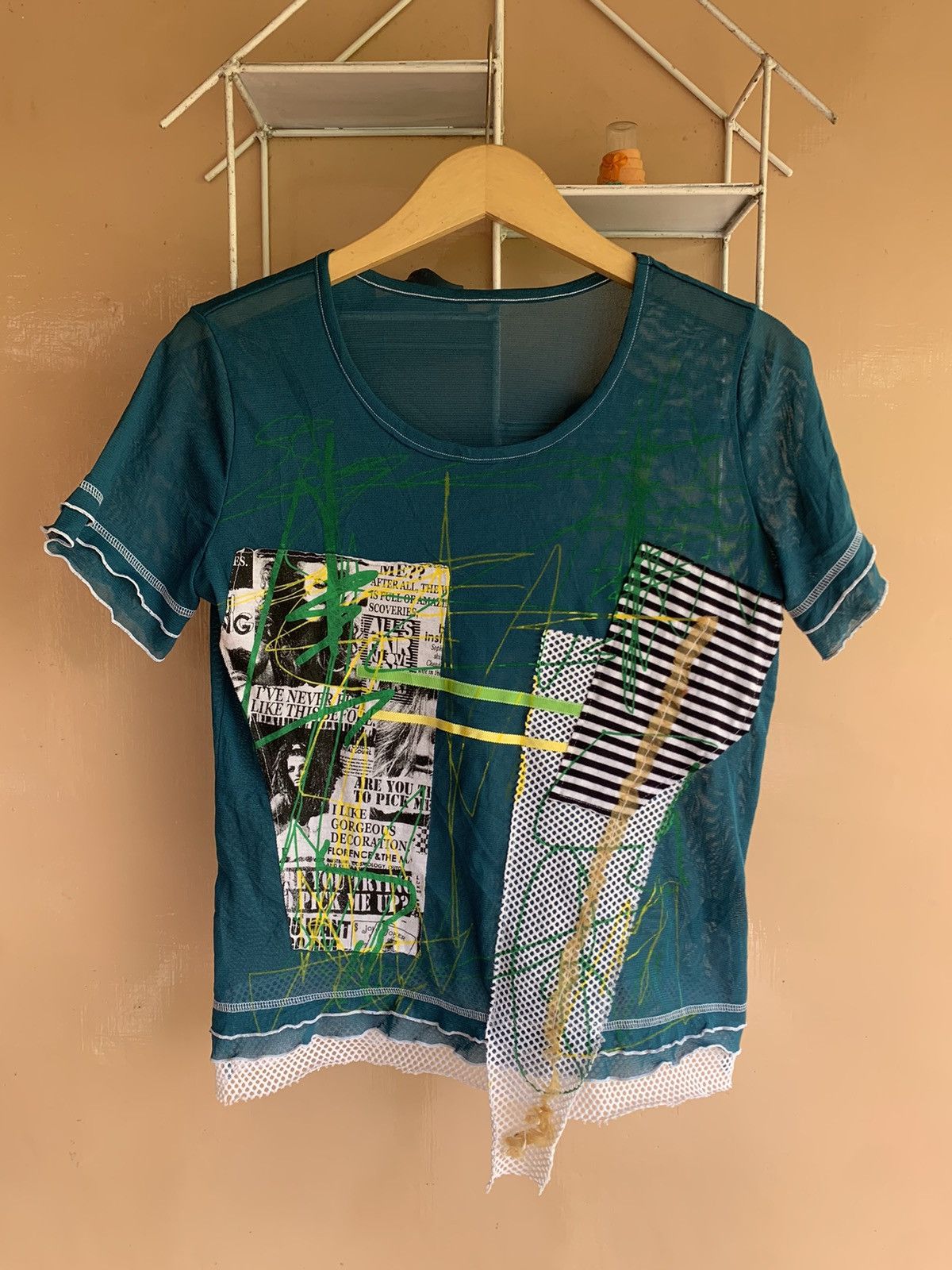 Beauty Beast 💸BINDINGOFFER💸Eb-Japanese Meshtop Shirt Photo Archive Style Size US M / EU 48-50 / 2 - 1 Thumbnail