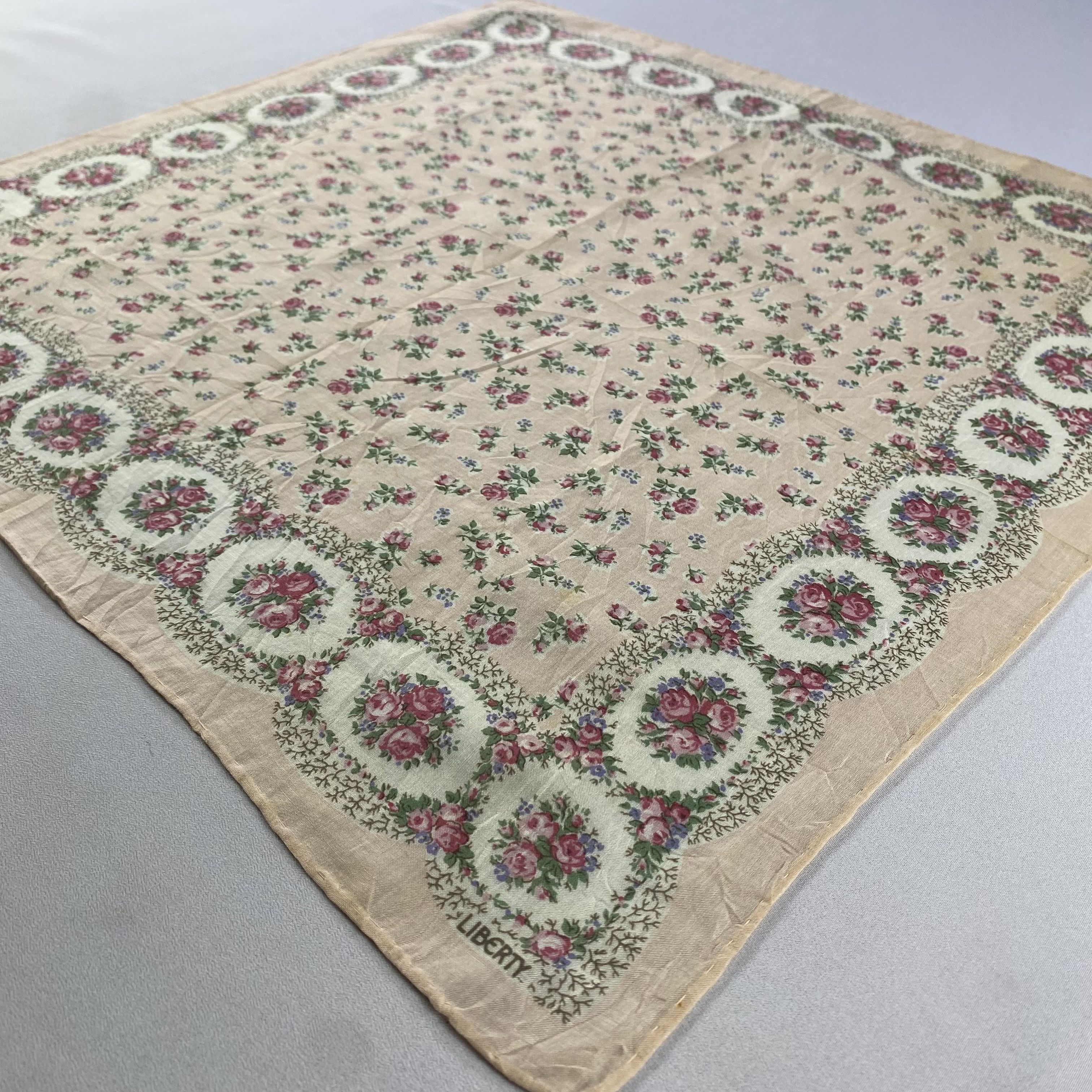 Liberty × Vintage Liberty Bandana/ Handkerchief / Neckerchief Size ONE SIZE - 2 Thumbnail