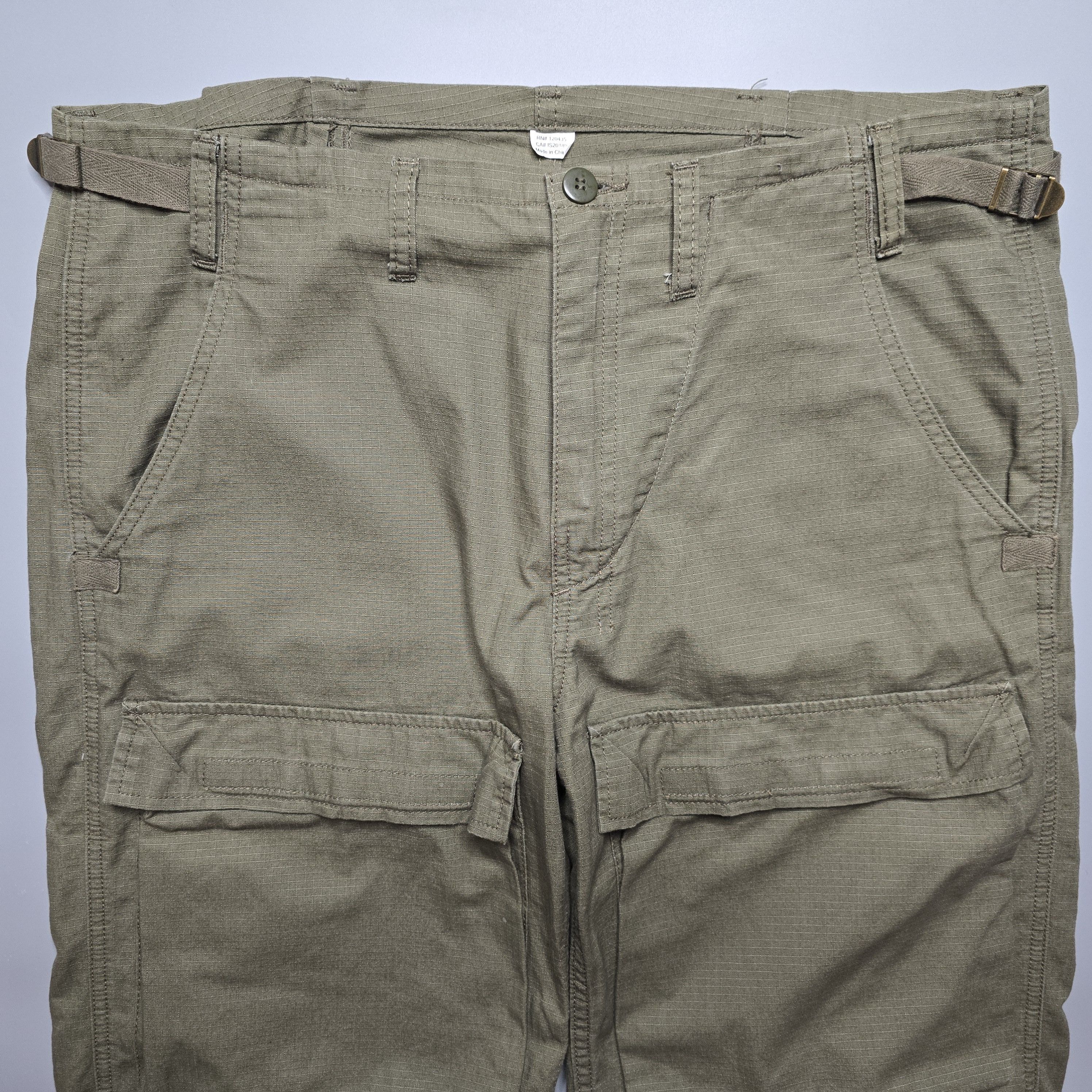 Evisu Evisu - Seagull Baggy Capri Cargo Pants Size US 36 / EU 52 - 4 Thumbnail