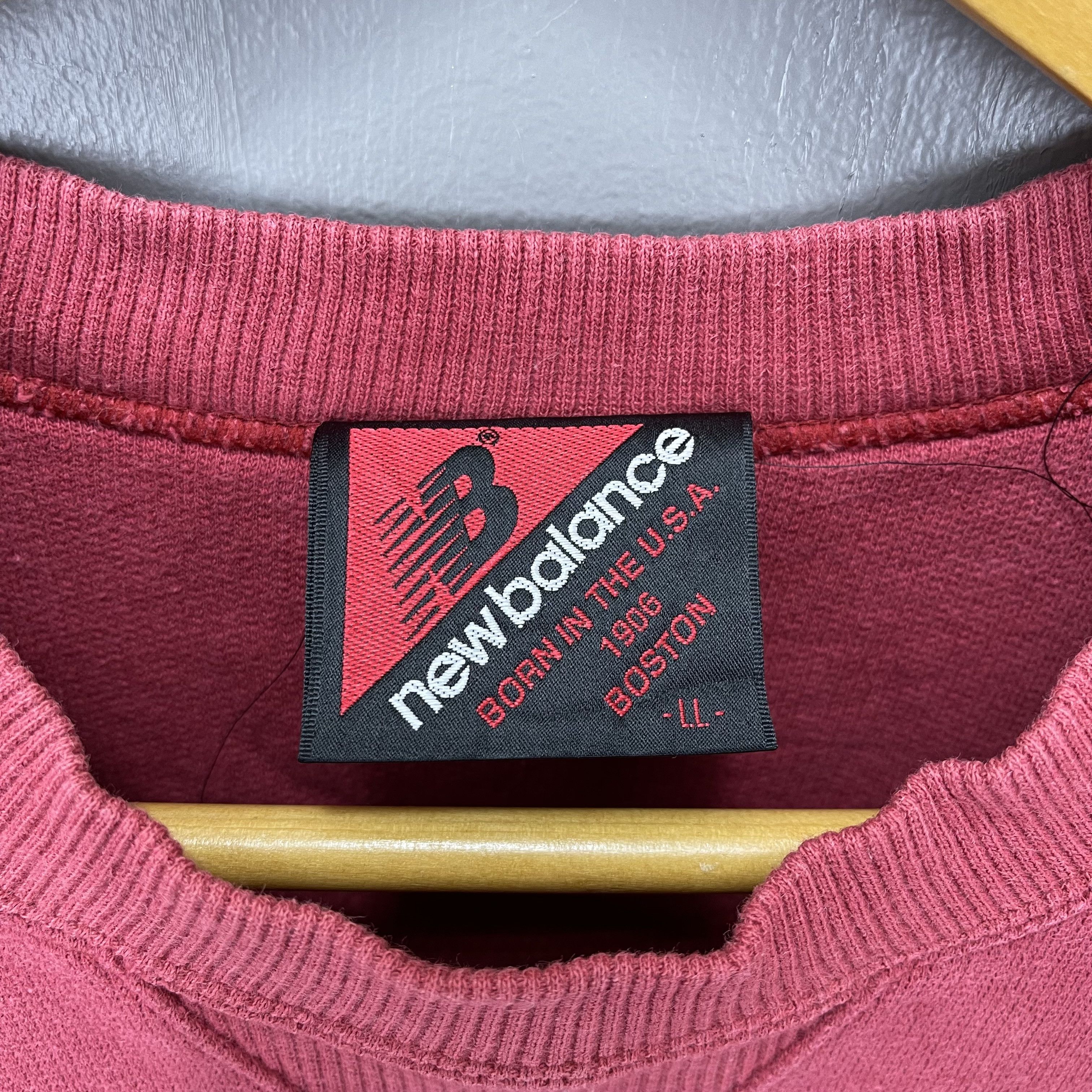 New Balance 80s Vintage NEW BALANCE Crew Neck Sweatshirt #1311/AT Size US L / EU 52-54 / 3 - 8 Thumbnail
