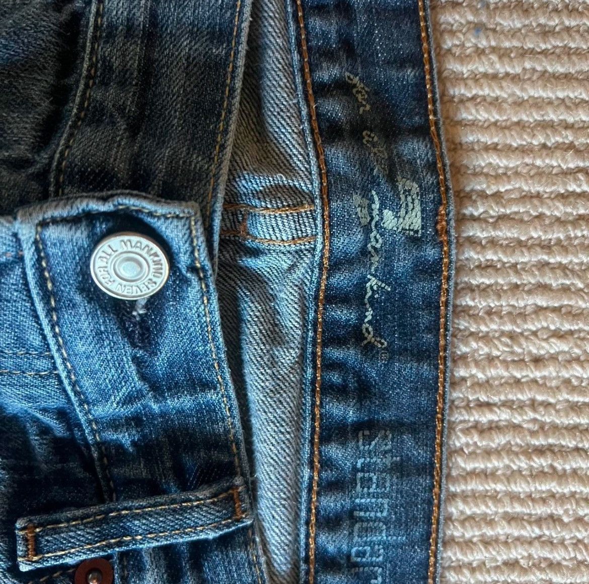 7 For All Mankind Men’s 7 for all mankind jeans Size US 34 / EU 50 - 2 Thumbnail