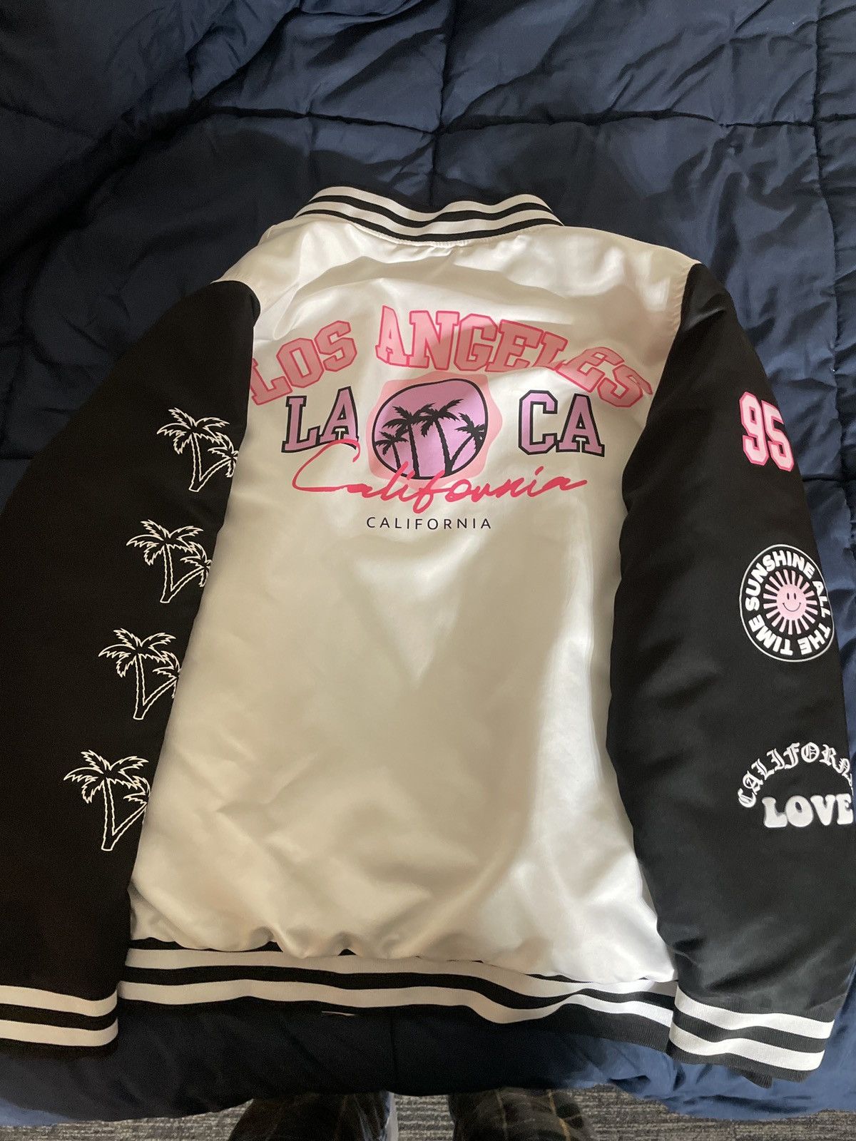 rue21 Rue21 LA Bomber Jacket Size US L / EU 52-54 / 3 - 2 Thumbnail