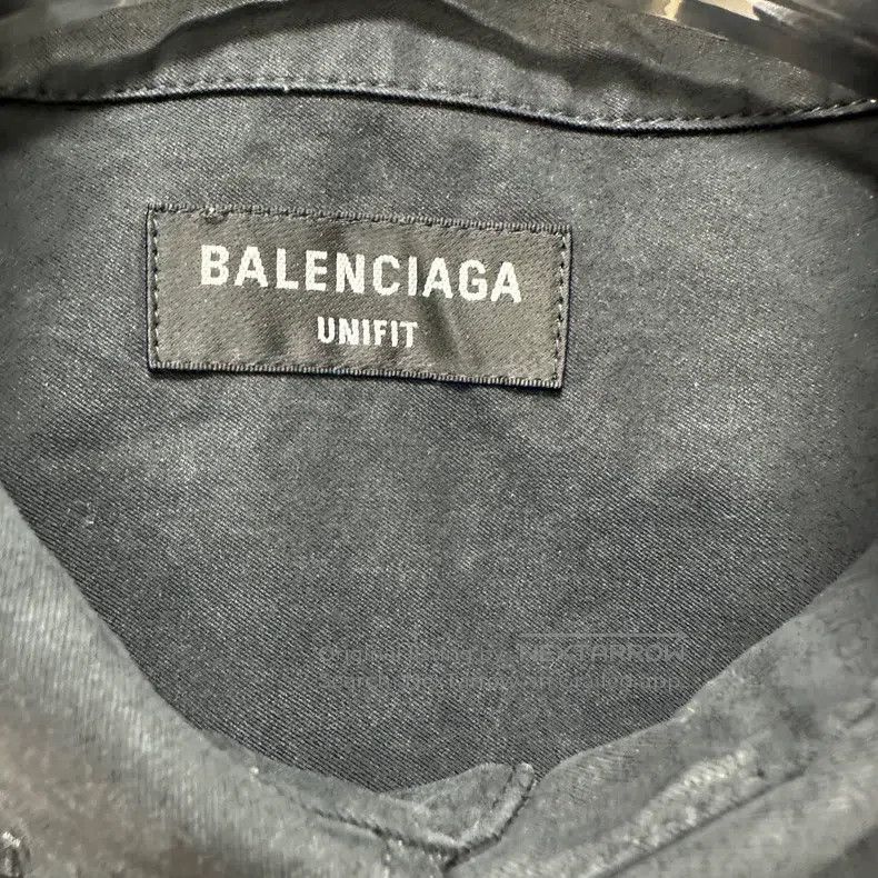 Balenciaga Balenciaga Black Wrinkled Canvas Work Jacket Size US XS / EU 42 / 0 - 3 Thumbnail