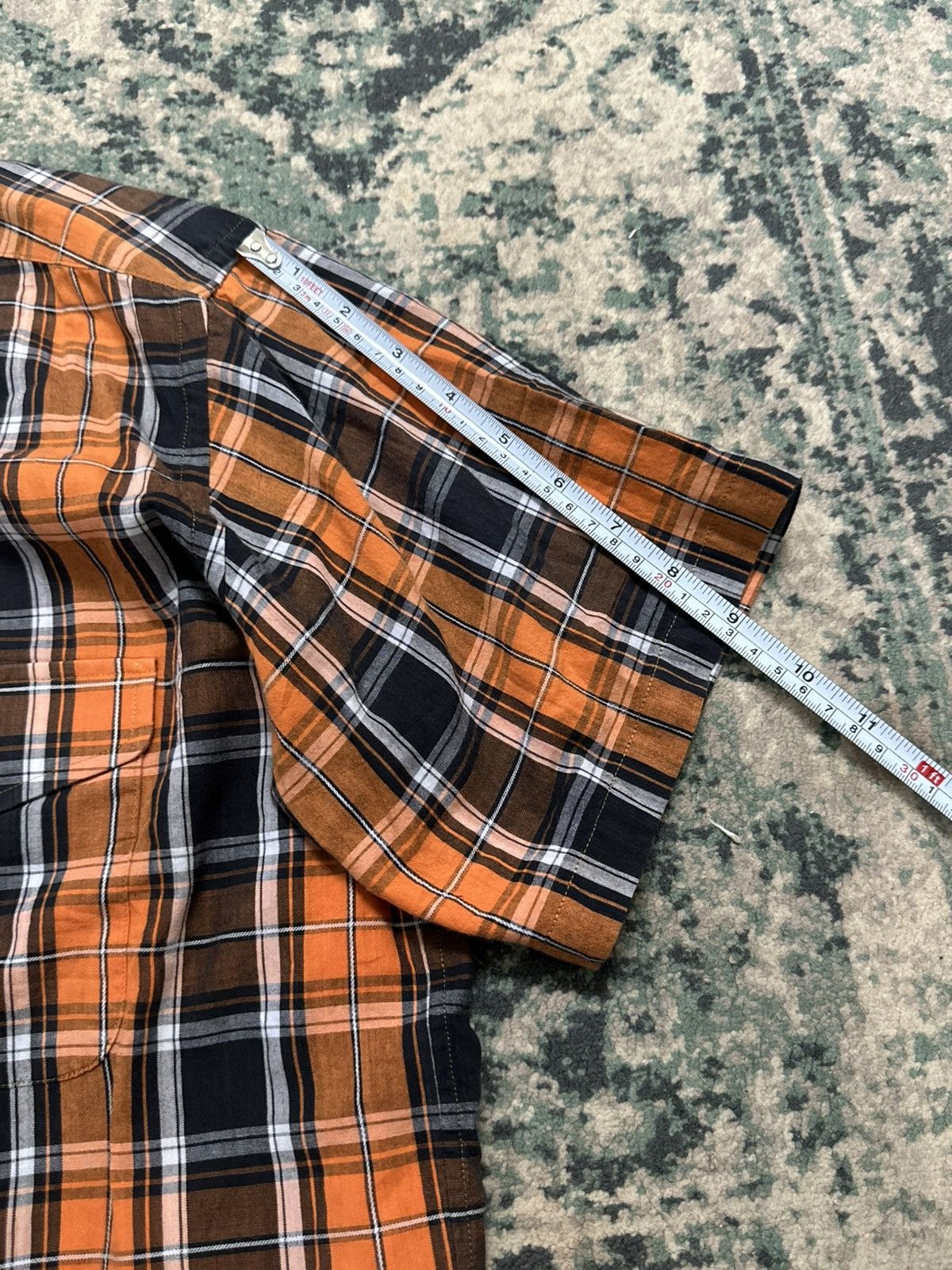 Evisu Evisu Yamane Half Button Up Shirt Made in Japan Size US M / EU 48-50 / 2 - 14 Thumbnail