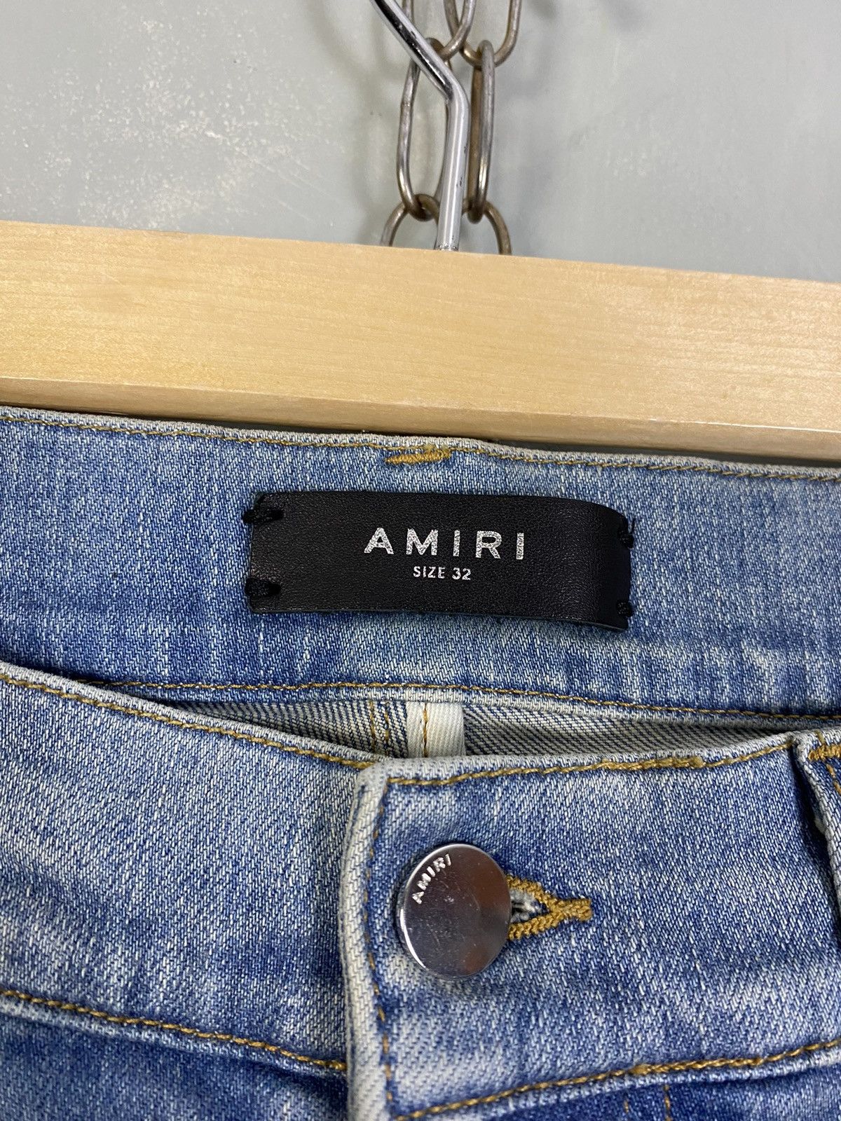 Amiri Amiri MX1 Clay Indigo Jeans Size US 32 / EU 48 - 11 Thumbnail