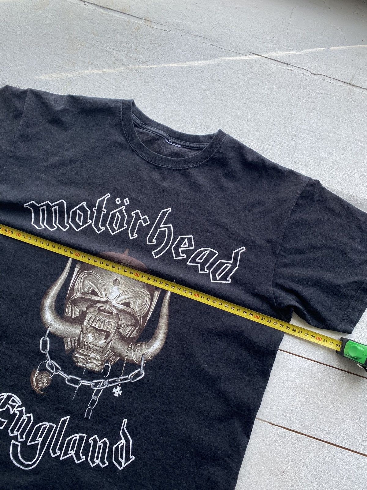 Band Tees × Vintage 🔥VNTG Motorhead England T-Shirt Warpig Black Metal Rock Band Size US L / EU 52-54 / 3 - 11 Thumbnail