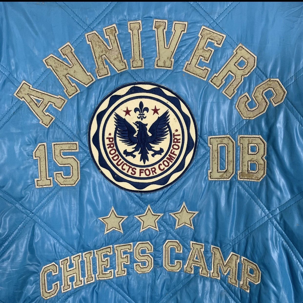 Vintage Vintage Clone Devgru Annivers Chiefs Camp Quilted Jacket Size US L / EU 52-54 / 3 - 10 Thumbnail