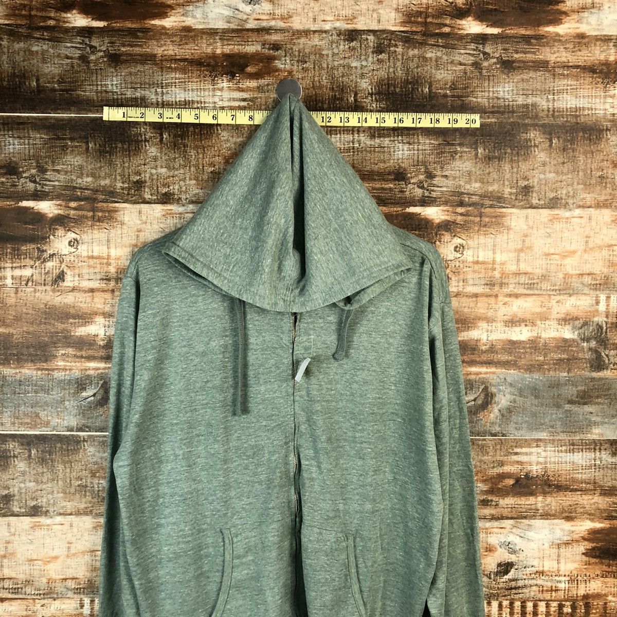 Global Work Global Work vintage Green Hoodie #A1582 Size US L / EU 52-54 / 3 - 2 Thumbnail