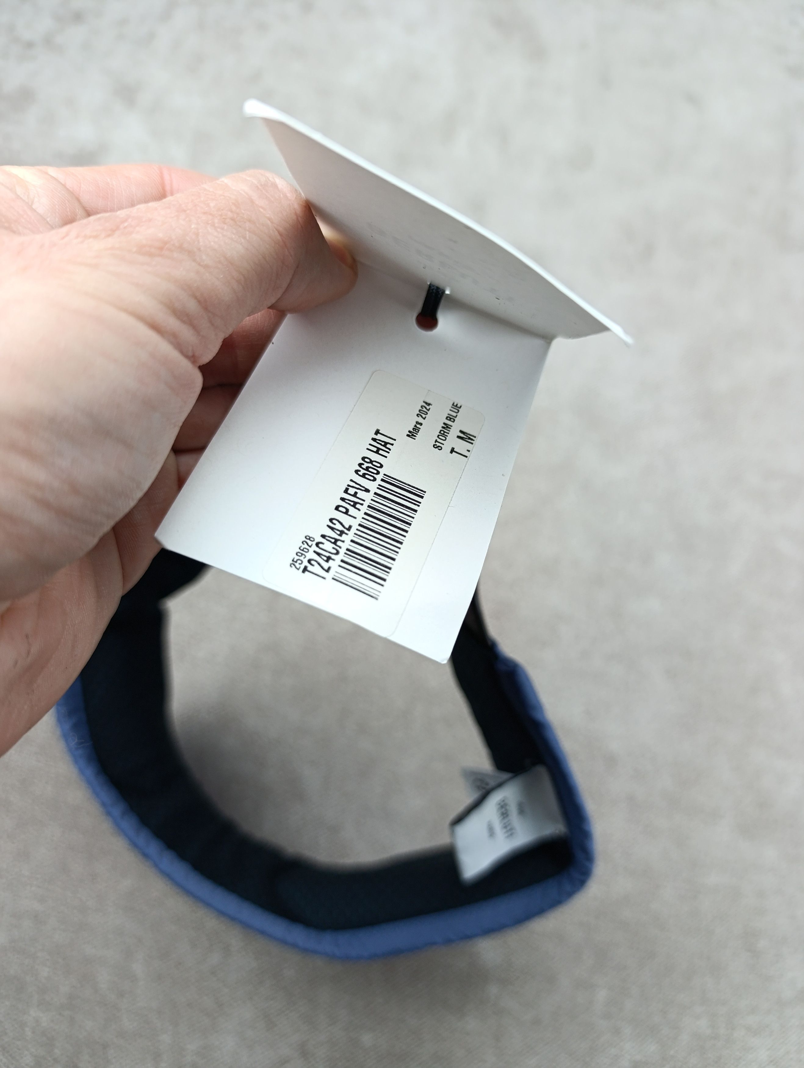 Berluti BERLUTI GOLF CAPSULE – SS23 VISOR CAP STORM BLUE Size ONE SIZE - 12 Thumbnail