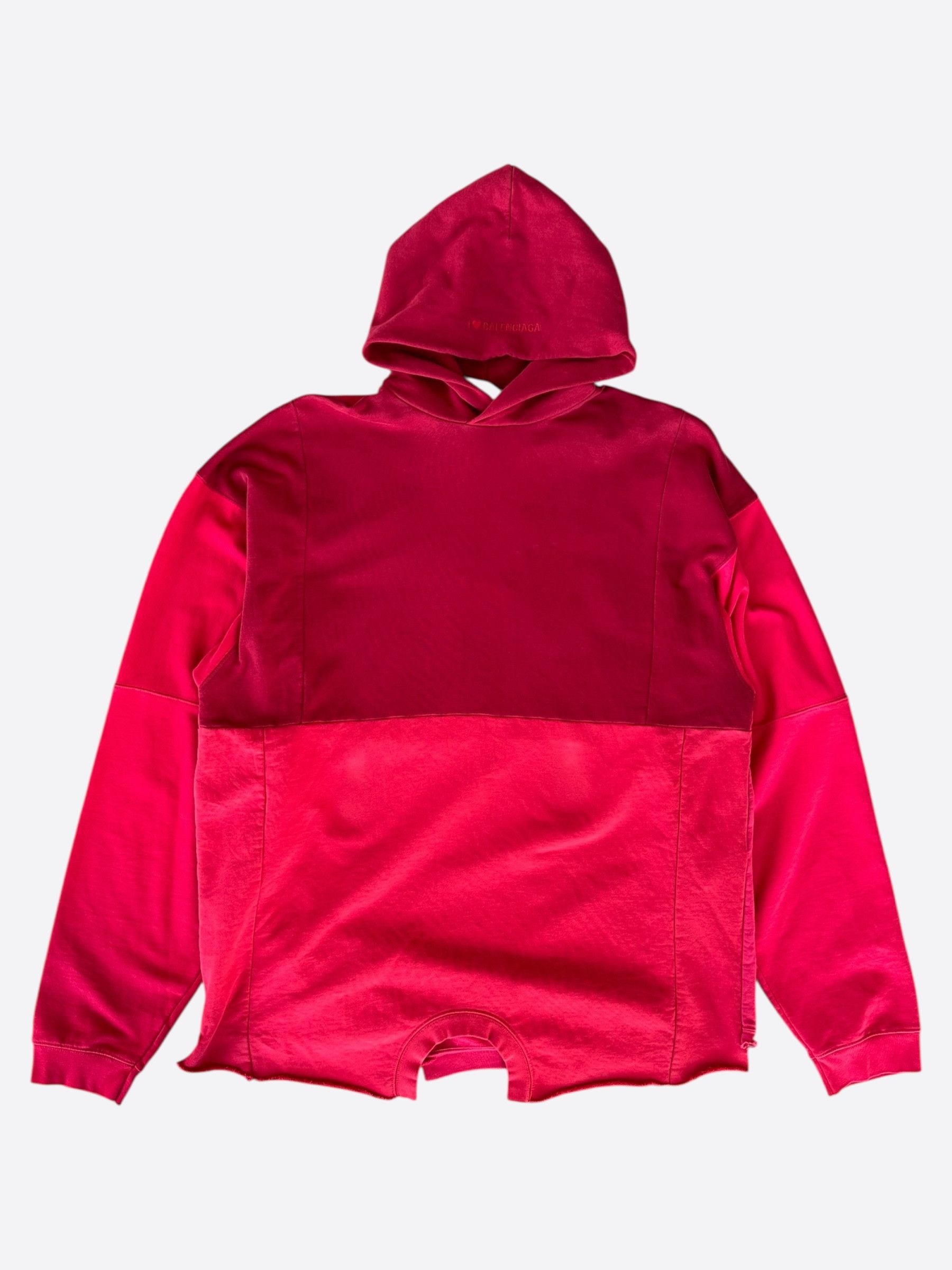 Balenciaga balenciaga i love techno zip hoodie | Grailed