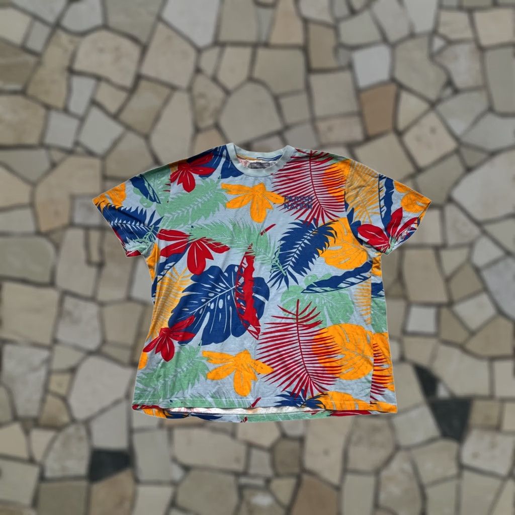 Vintage Parish Nation Shirt Mens 5XL Tropical Print T-Shirt Blue Summer 5XL Mens Size US XXL / EU 58 / 5 - 1 Thumbnail