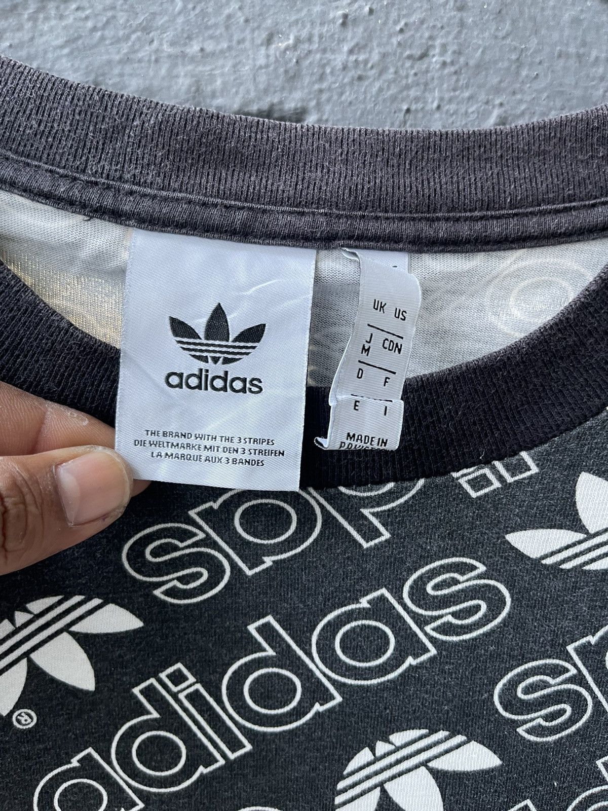 Adidas Adidas Overprint t-shirt 📸 Size US S / EU 44-46 / 1 - 3 Thumbnail