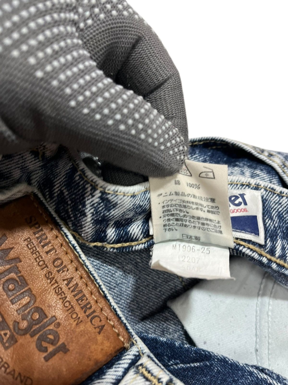 Japanese Brand × Vintage × Wrangler WRANGLER ACID WASH JEANS Size US 30 / EU 46 - 9 Thumbnail