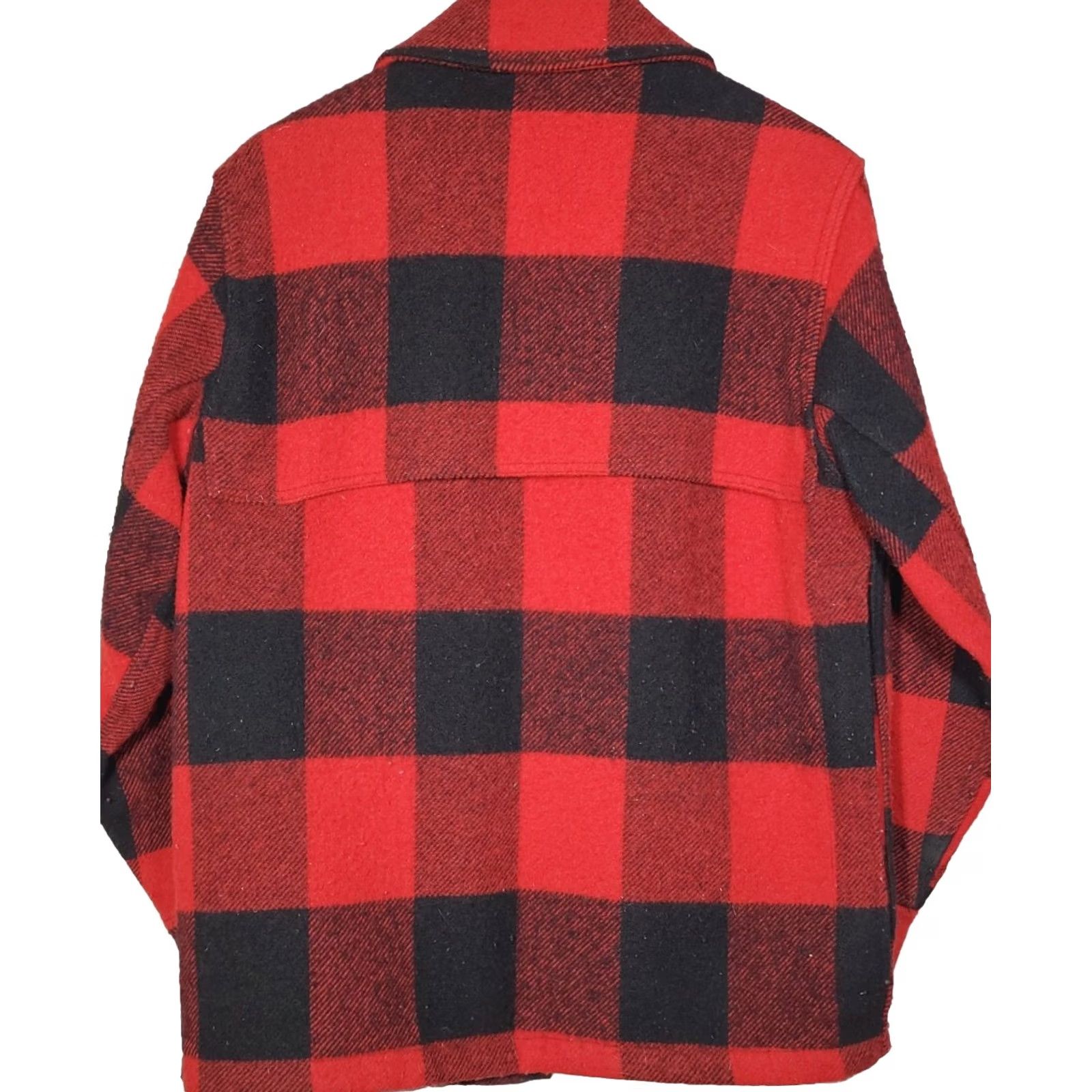 Vintage VINTAGE Woolrich Jacket Men's M 1970s Buffalo Plaid Mackinaw Cruiser Full Zip Size US M / EU 48-50 / 2 - 3 Thumbnail