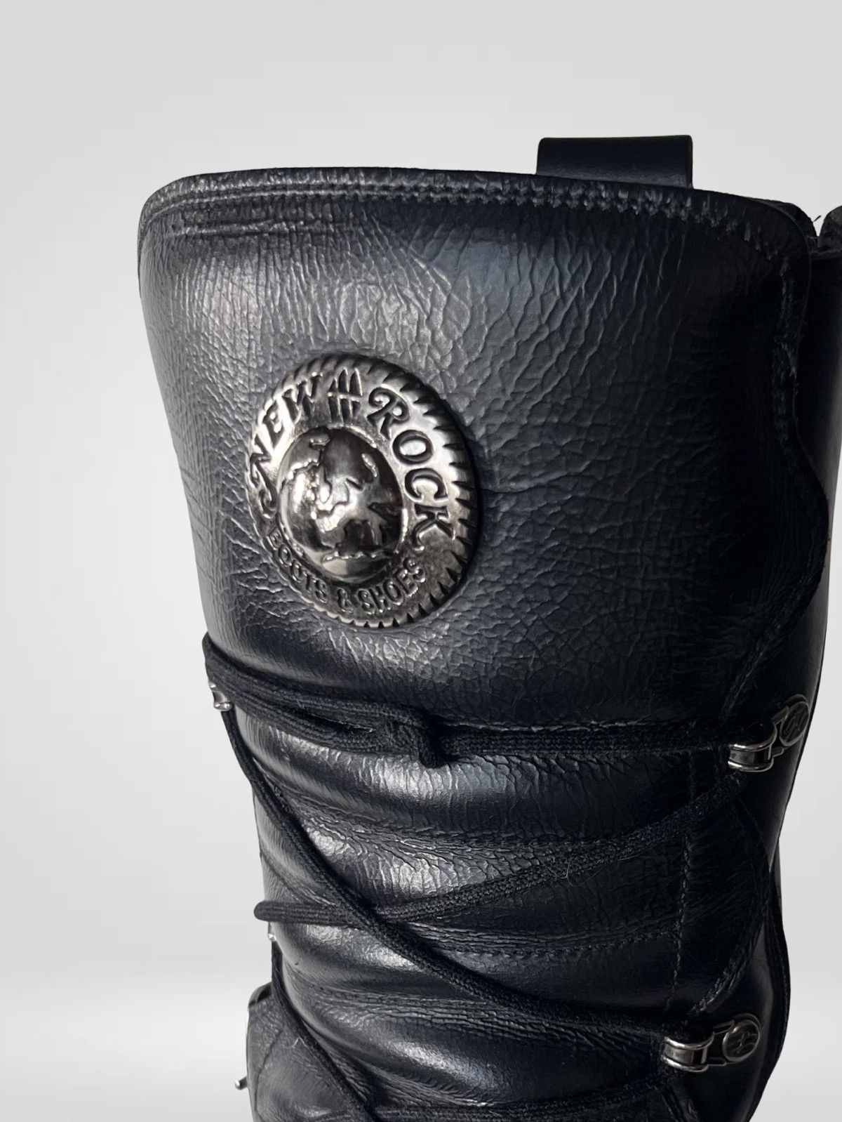 New Rock New Rock Boots - All Black Size US 8 / EU 41 - 4 Thumbnail