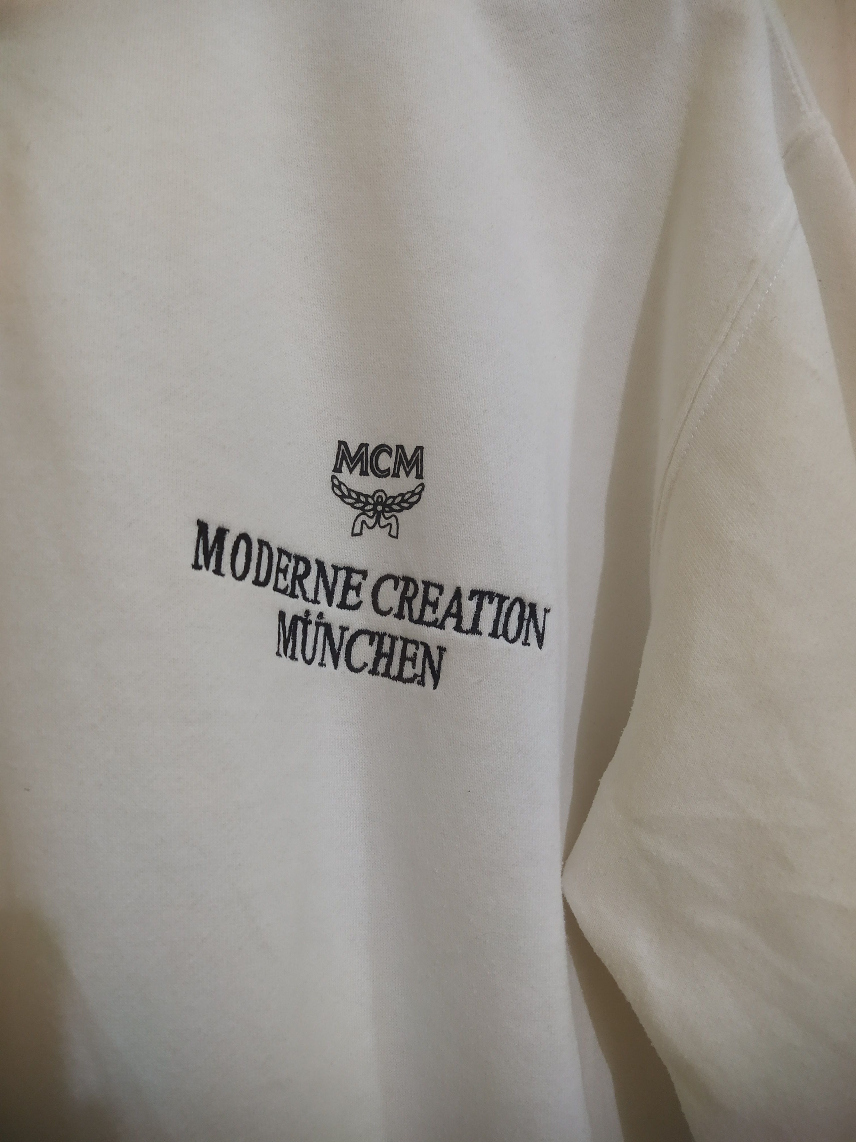 MCM MCM München Logo Quarter-Zip Sweatshirt Size US M / EU 48-50 / 2 - 4 Thumbnail
