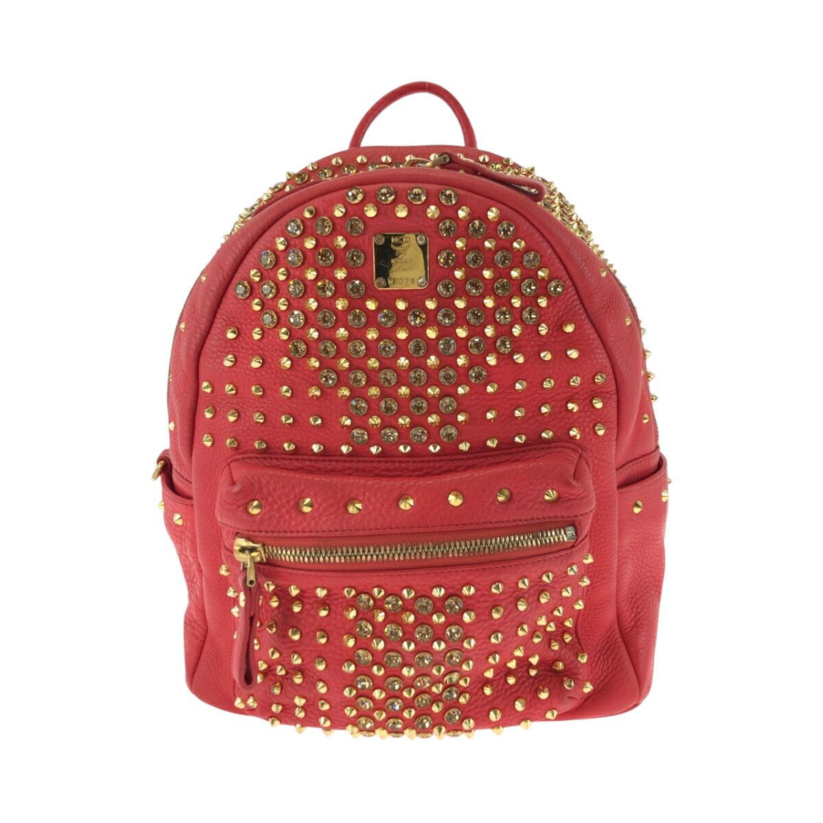 MCM MCM MCM Studs Leather Backpack Leather Backpack DUTY FREE for USA Size ONE SIZE - 1 Thumbnail