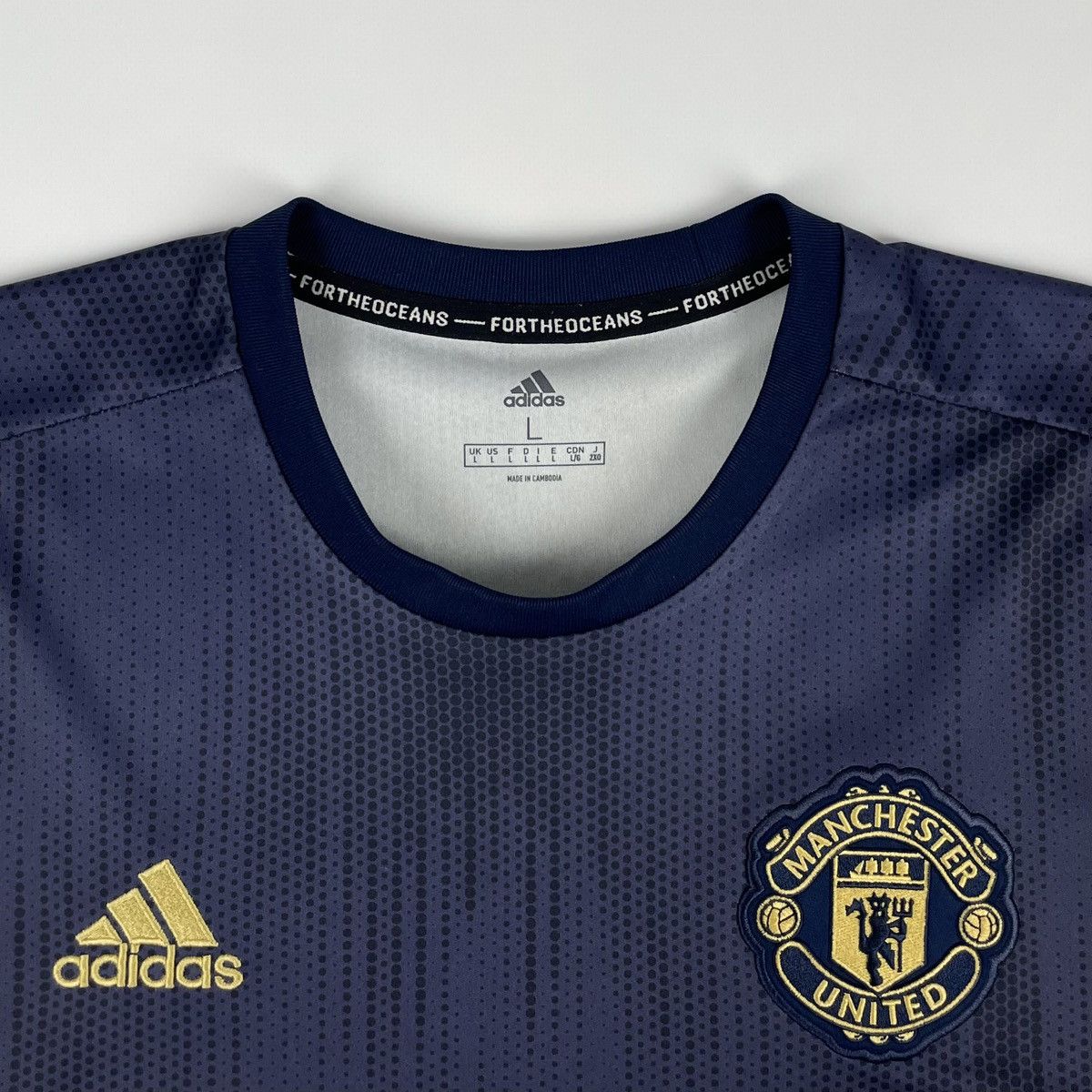Adidas Adidas Manchester United 2018/19 Soccer Jersey Football Tee Size US L / EU 52-54 / 3 - 4 Thumbnail