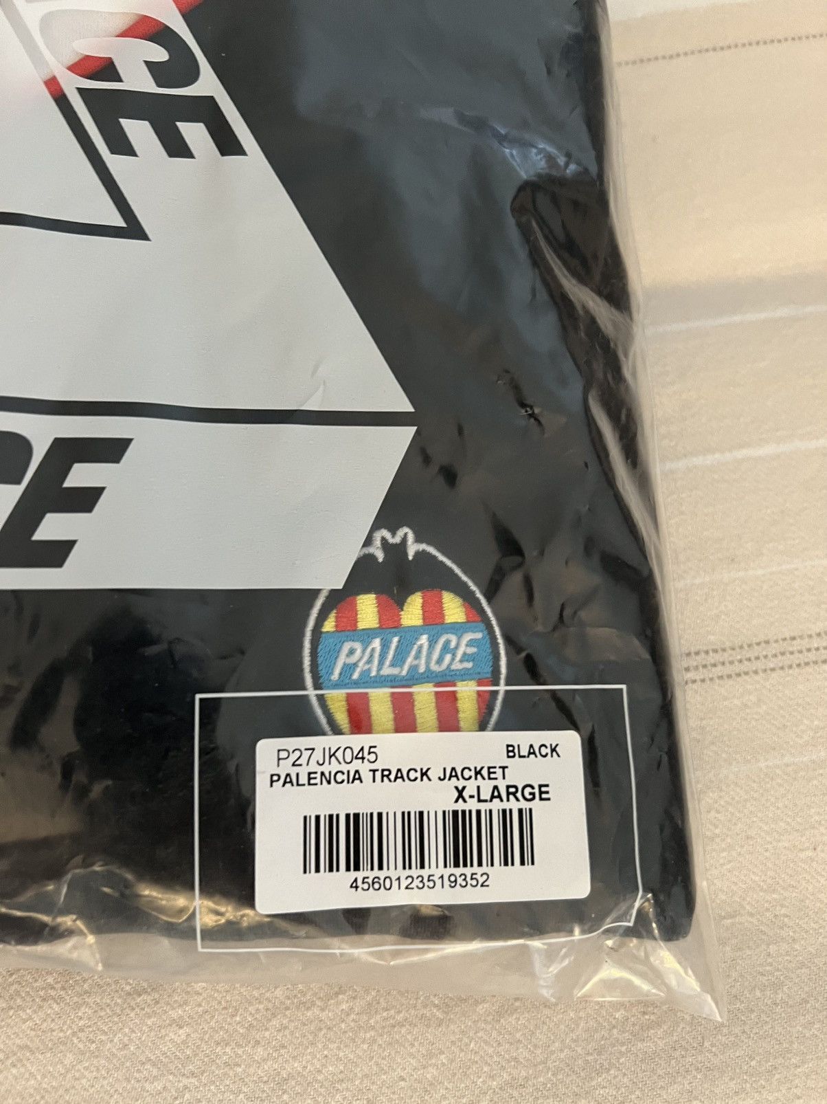 Palace Palace PALENCIA TRACK JACKET BLACK Full Zip Men's Size XL Size US XL / EU 56 / 4 - 5 Thumbnail